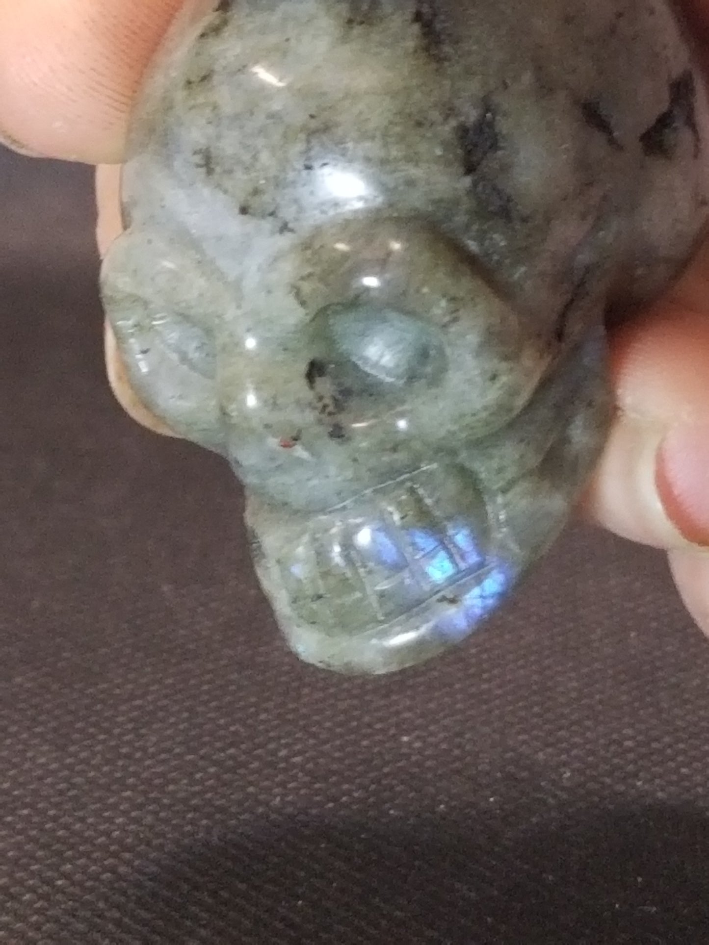 Labradorite Skull Small