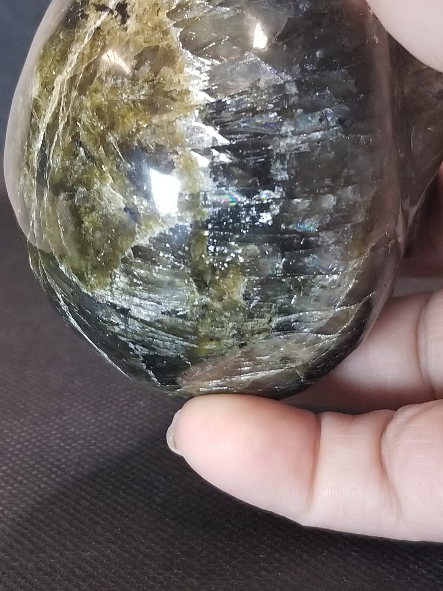 Labradorite Skull (B)