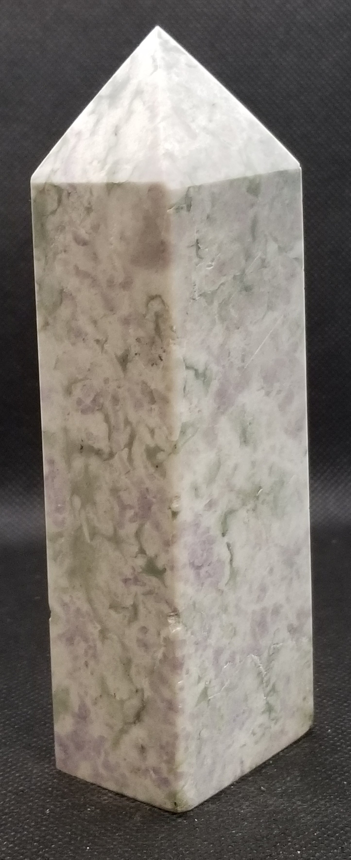 Green Jade w/Purple Flowers C