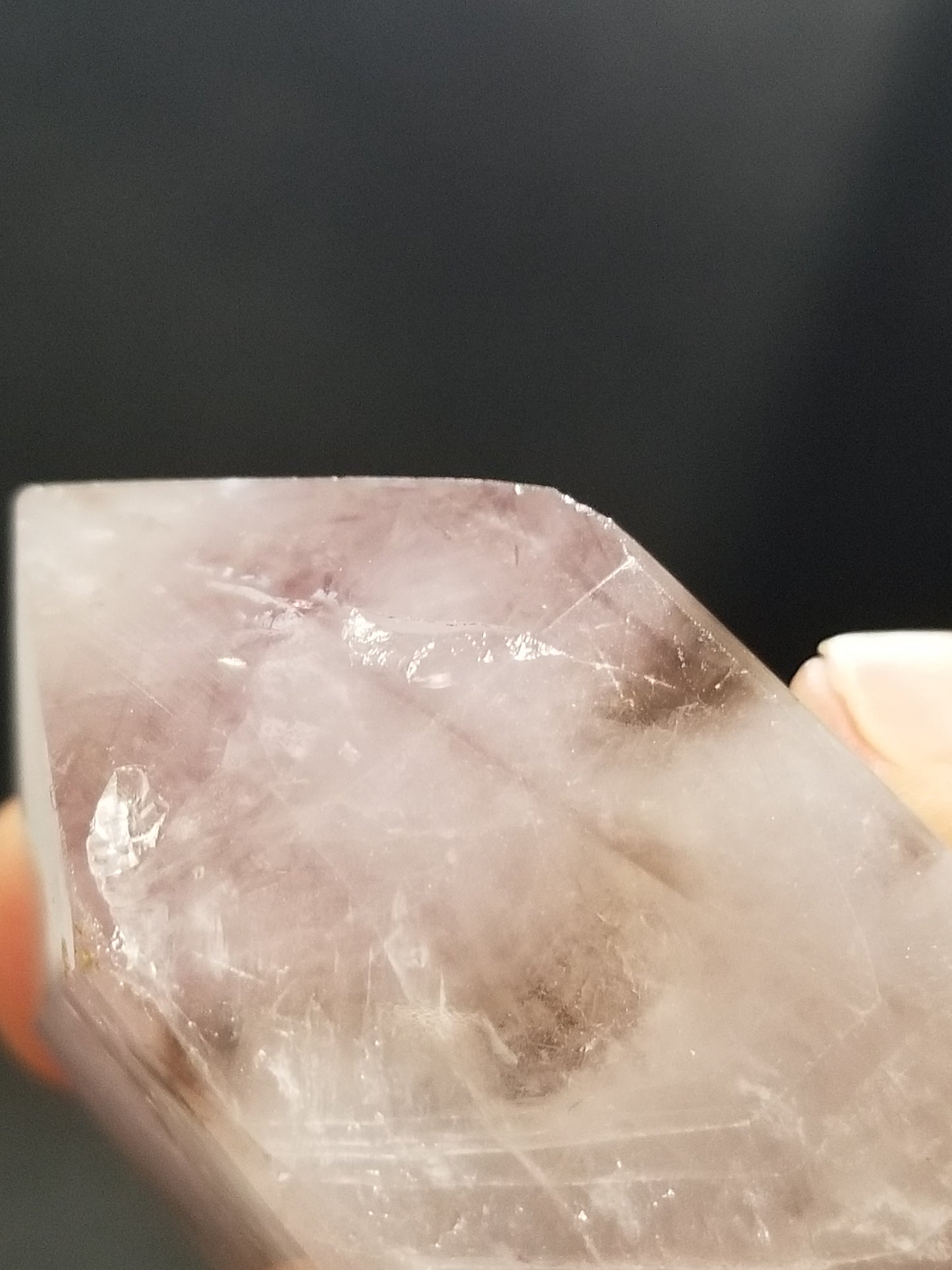 Amethyst with Agate Tower (D)