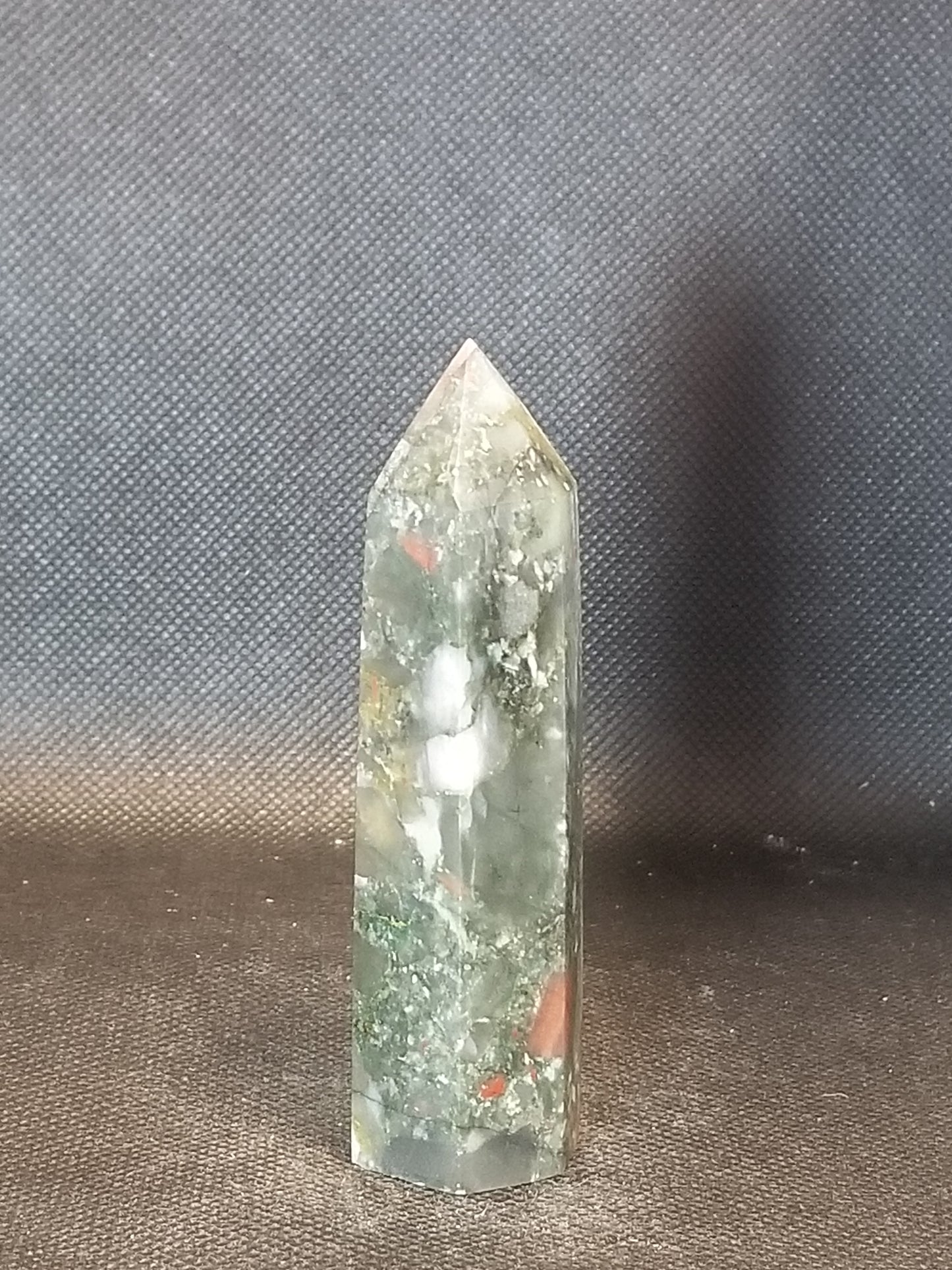 African Bloodstone Tower (A)