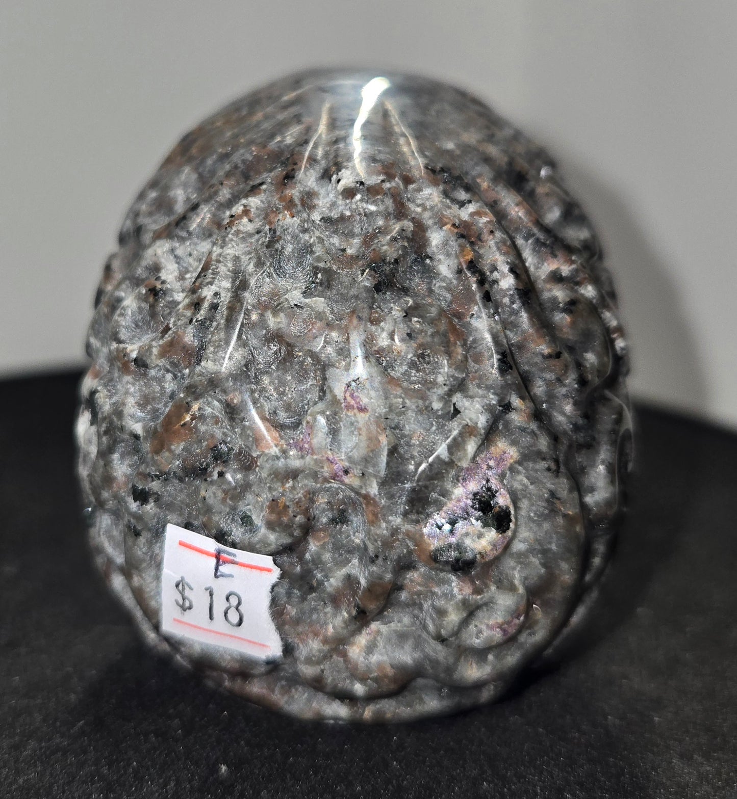 Yooperlite Skull with Design E (UV Reactive)