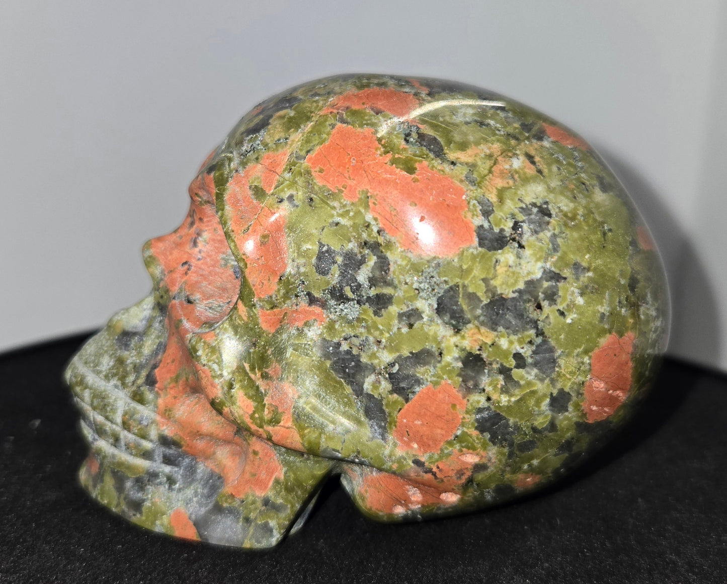 Unakite Skull