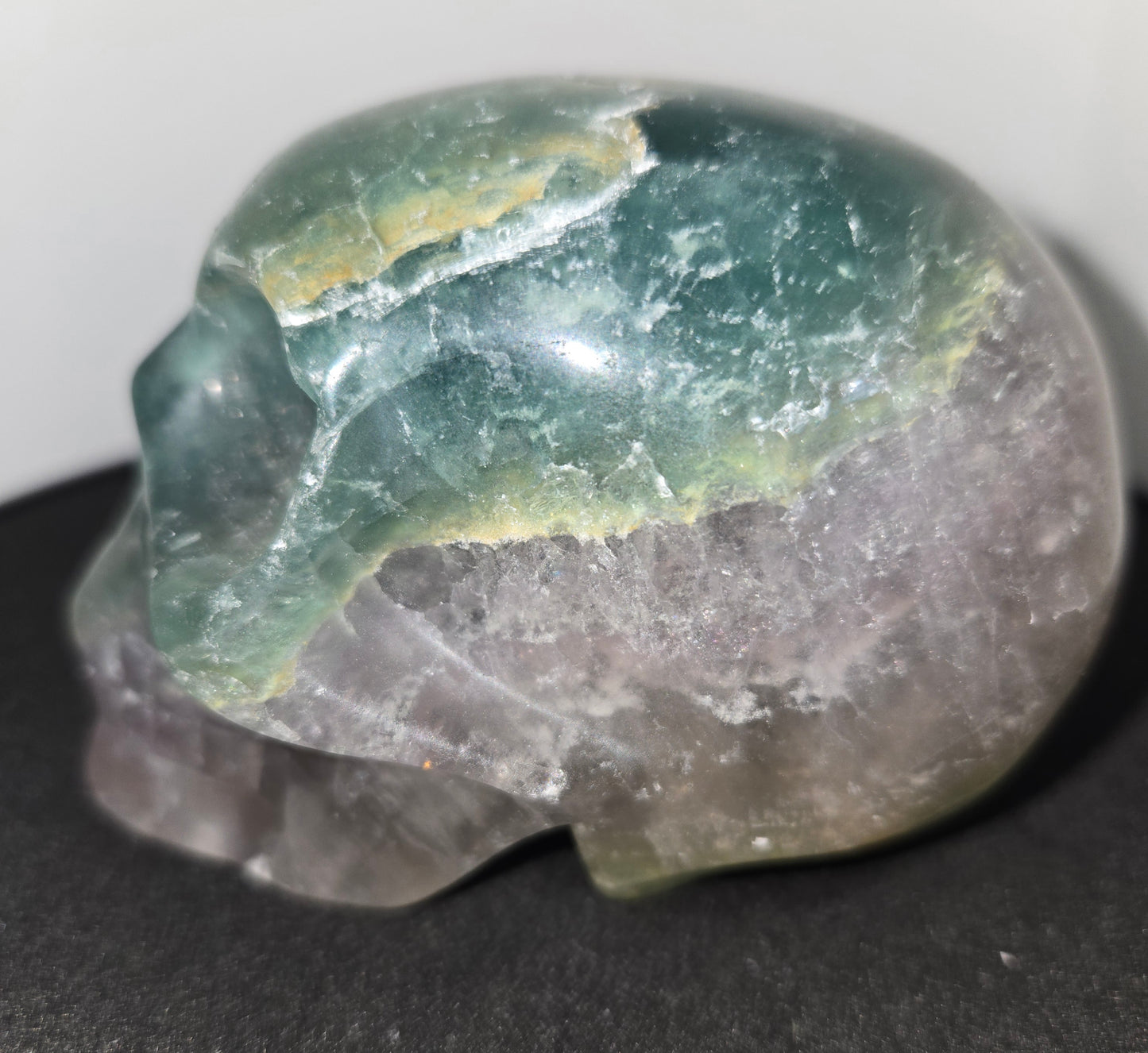 Fluorite Skull D