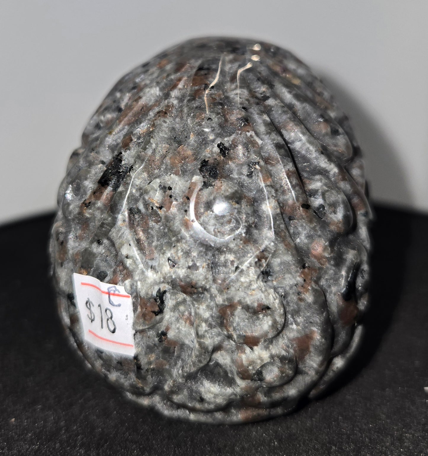 Yooperlite Skull with Design C (UV Reactive)