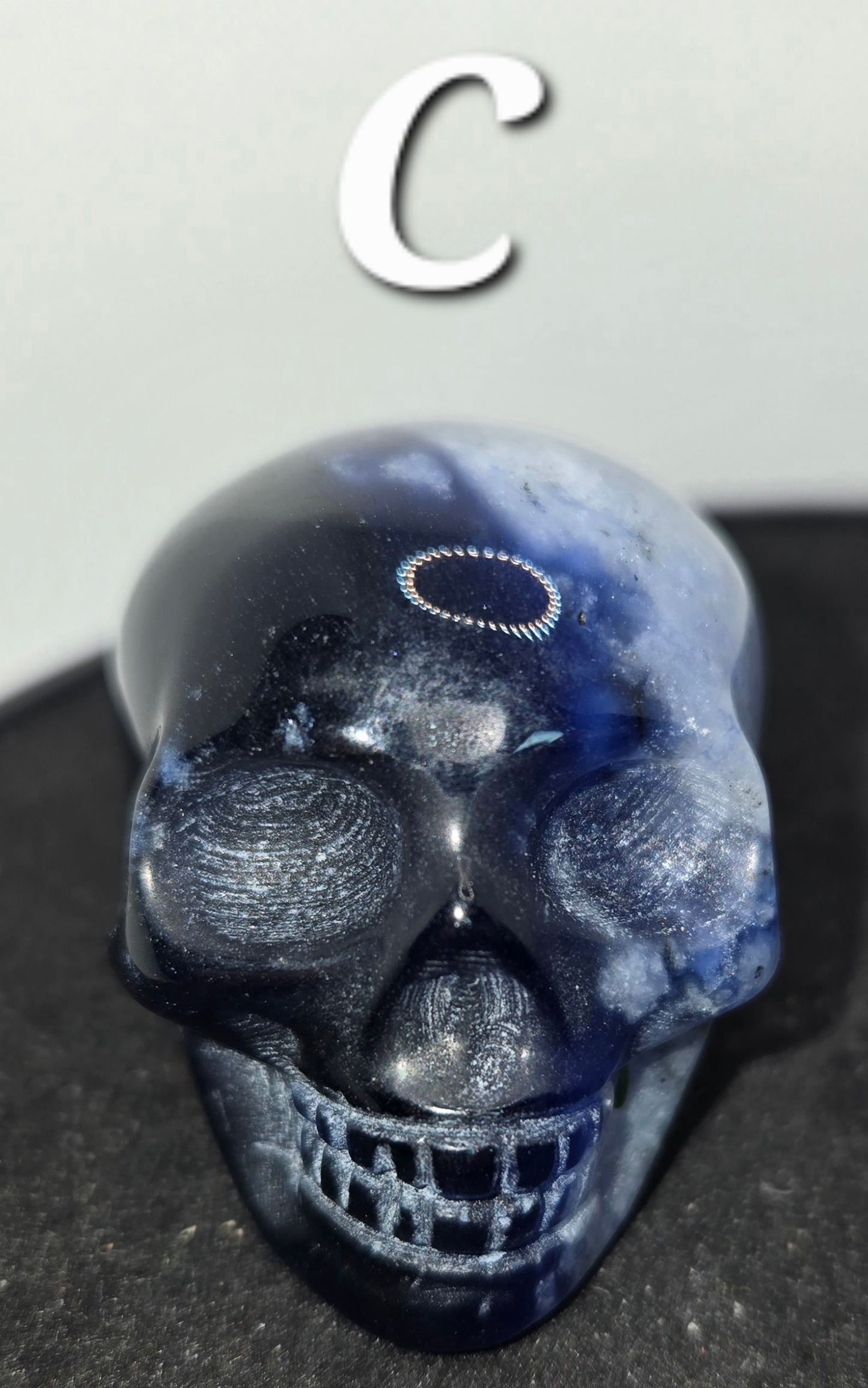 Afghanite Skull (UV Reactive)