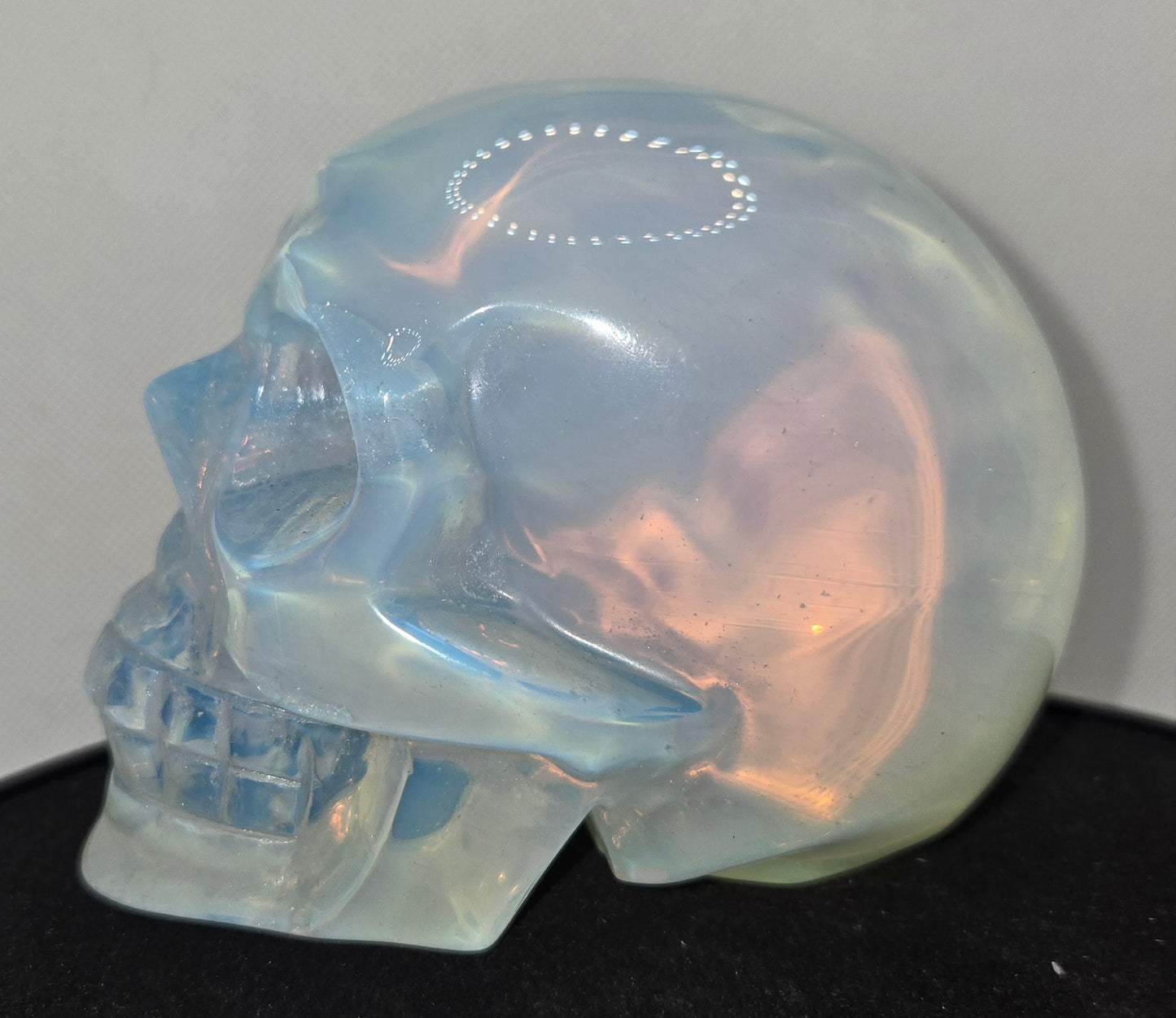 Opalite Skull