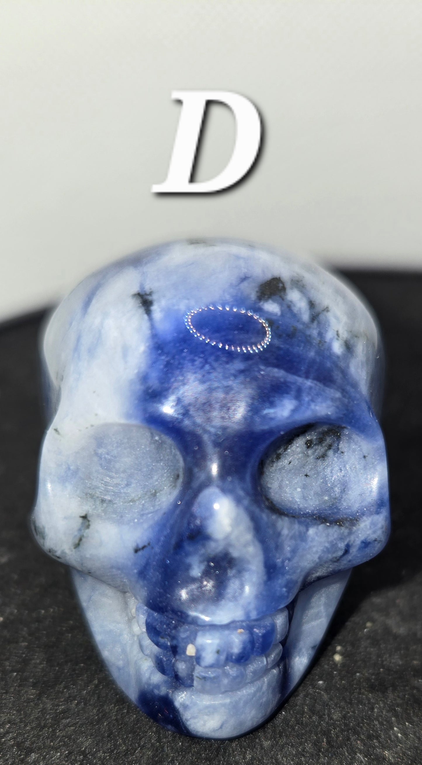 Afghanite Skull (UV Reactive)