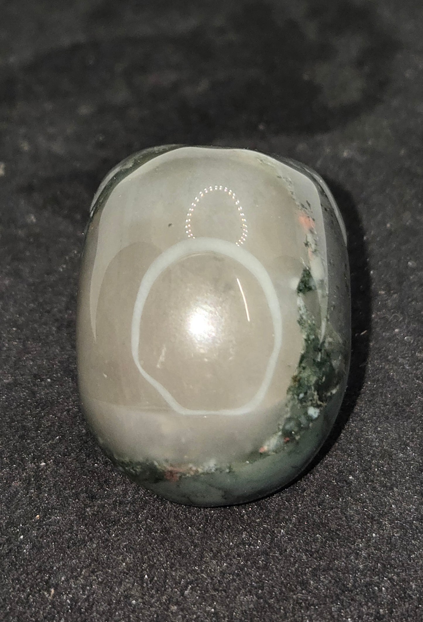 African Bloodstone Mini Skull