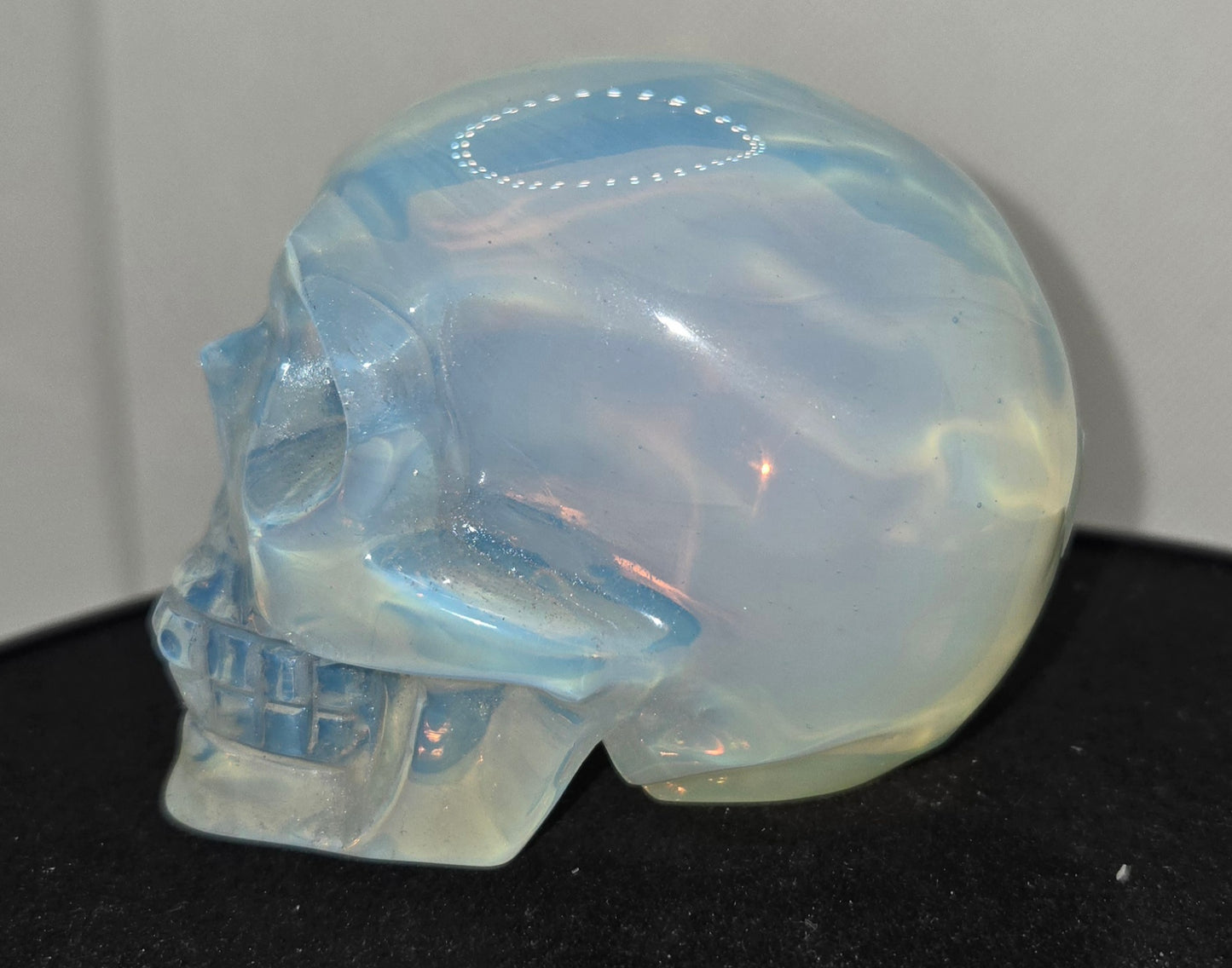 Opalite Skull