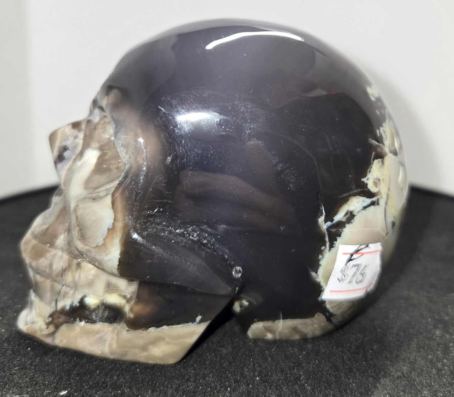 Volcanic Agate Skull F