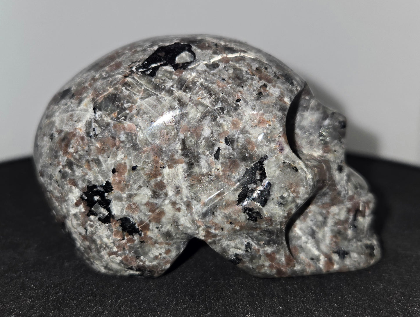 Yooperlite Skull B (UV Reactive)