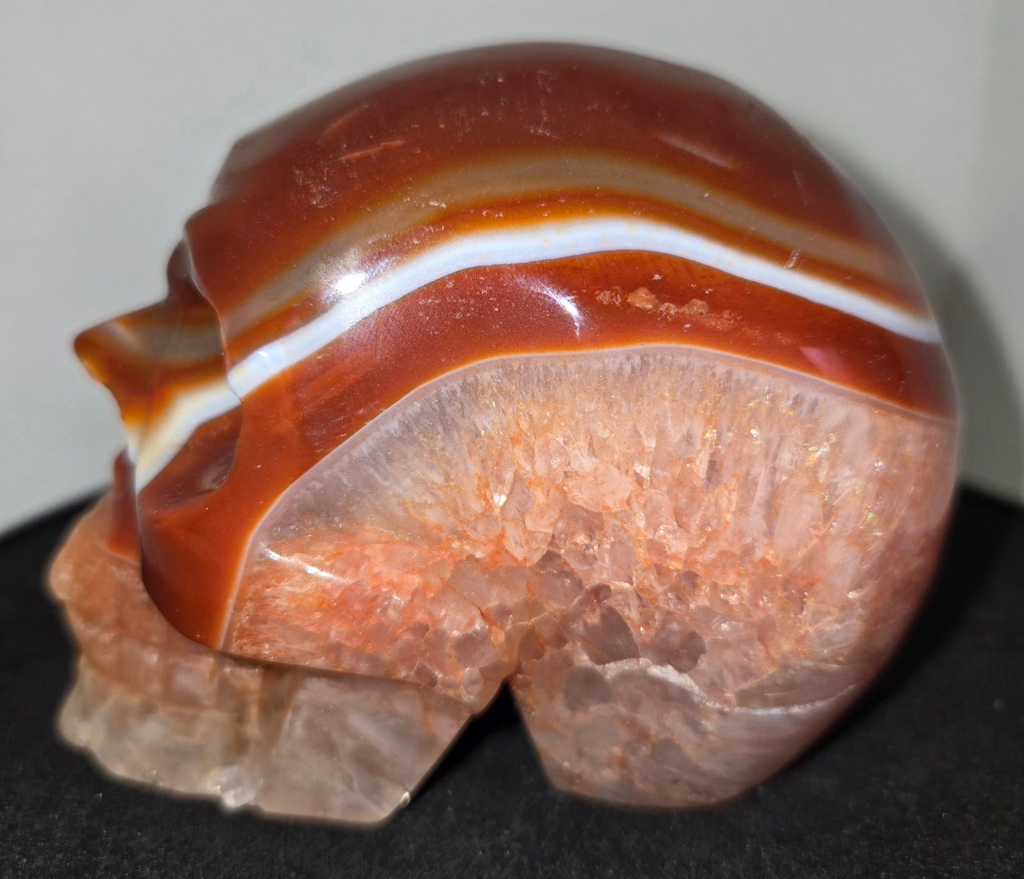 Carnelian Skull