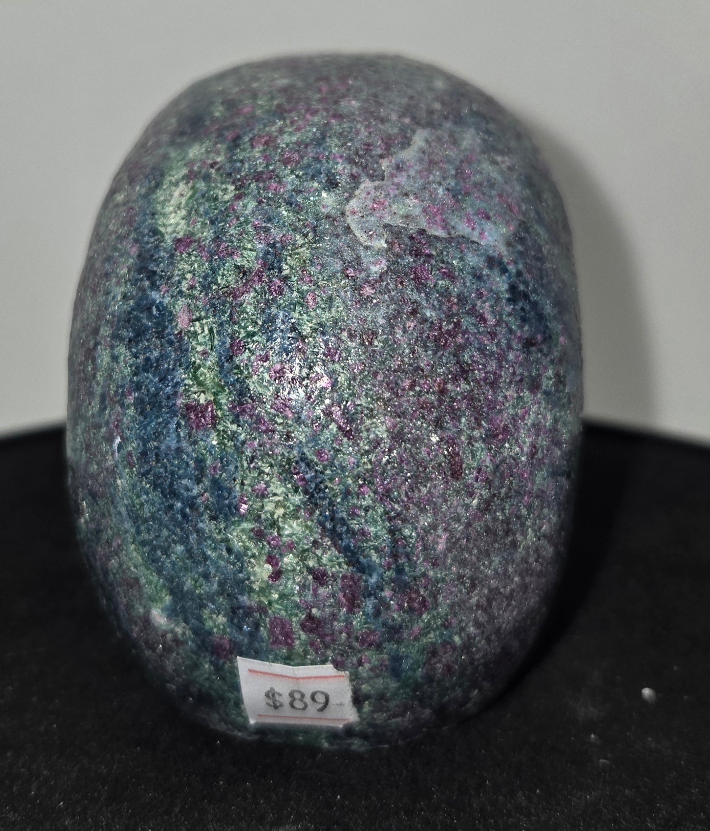 Ruby Kyanite Skull (UV Reactive)