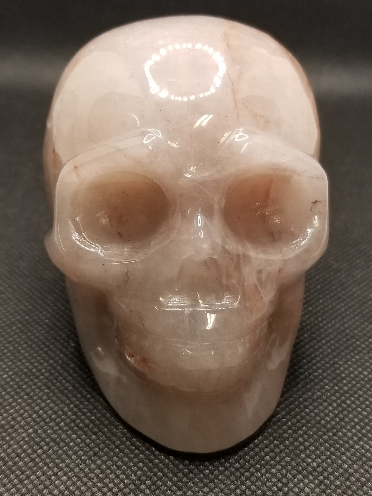 Fire Quartz Skull (B)