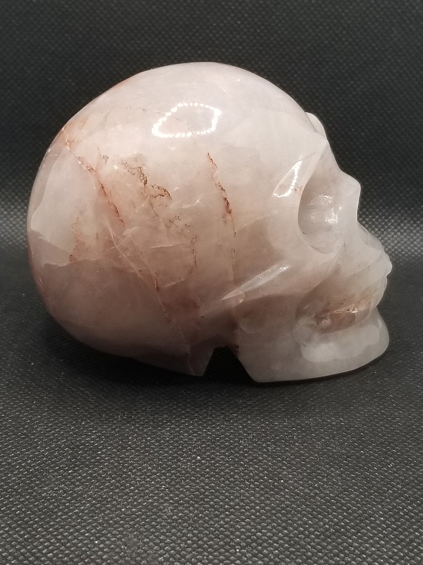 Fire Quartz Skull (B)