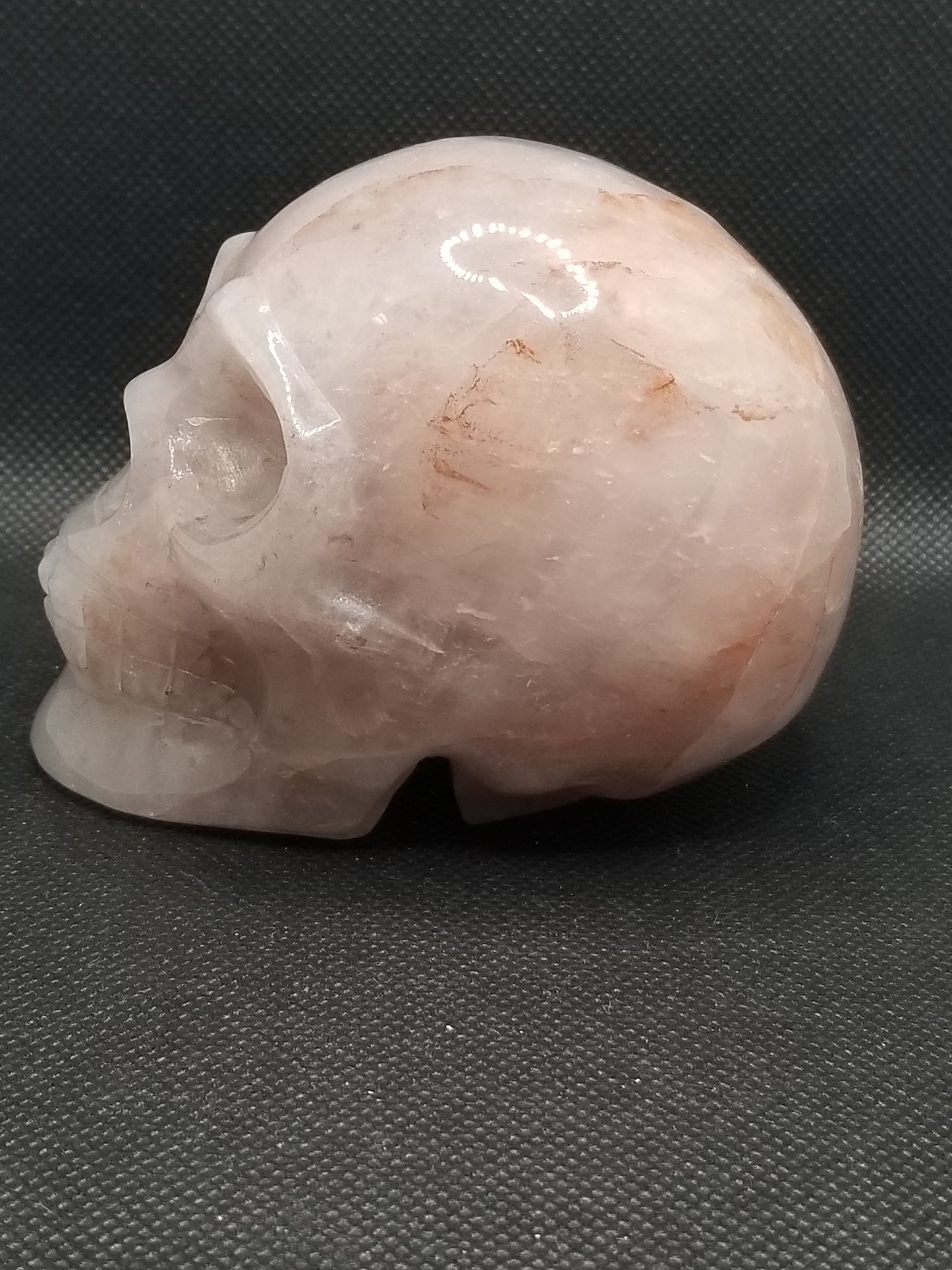 Fire Quartz Skull (B)