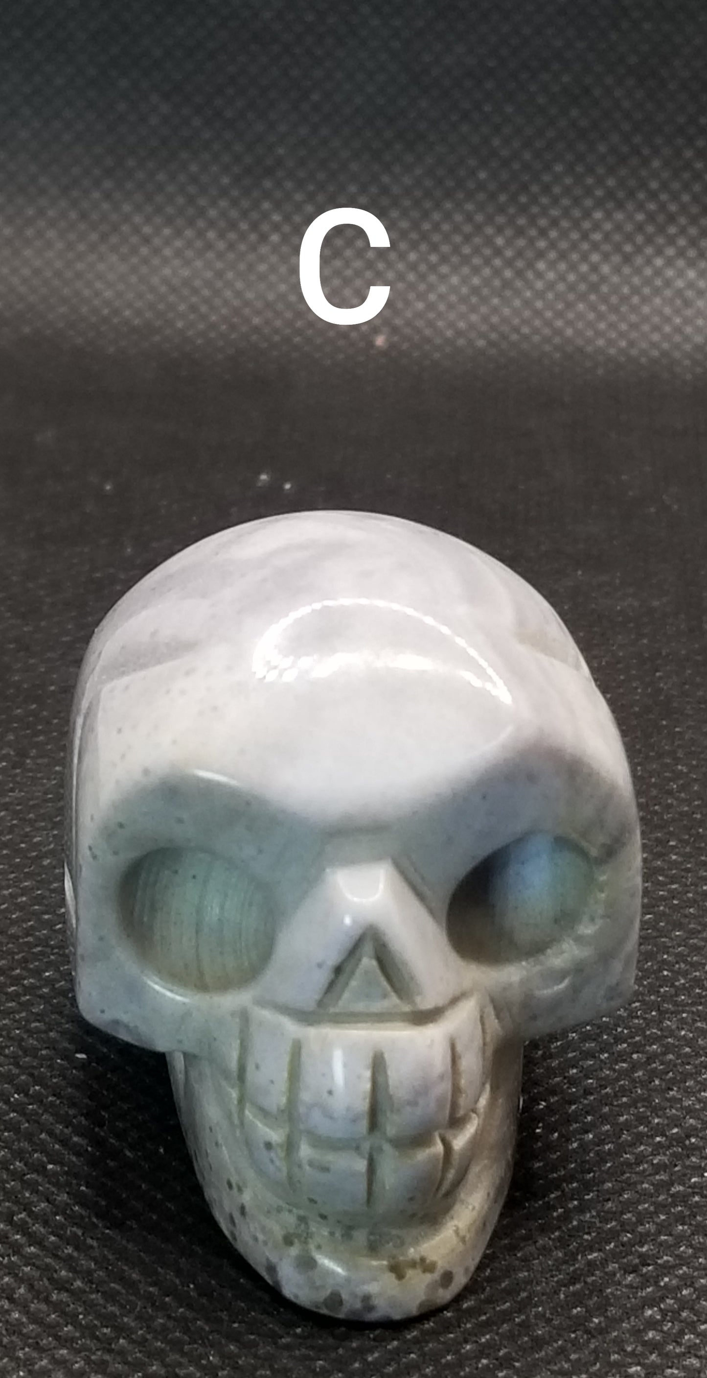 Small Ocean Jasper Skulls