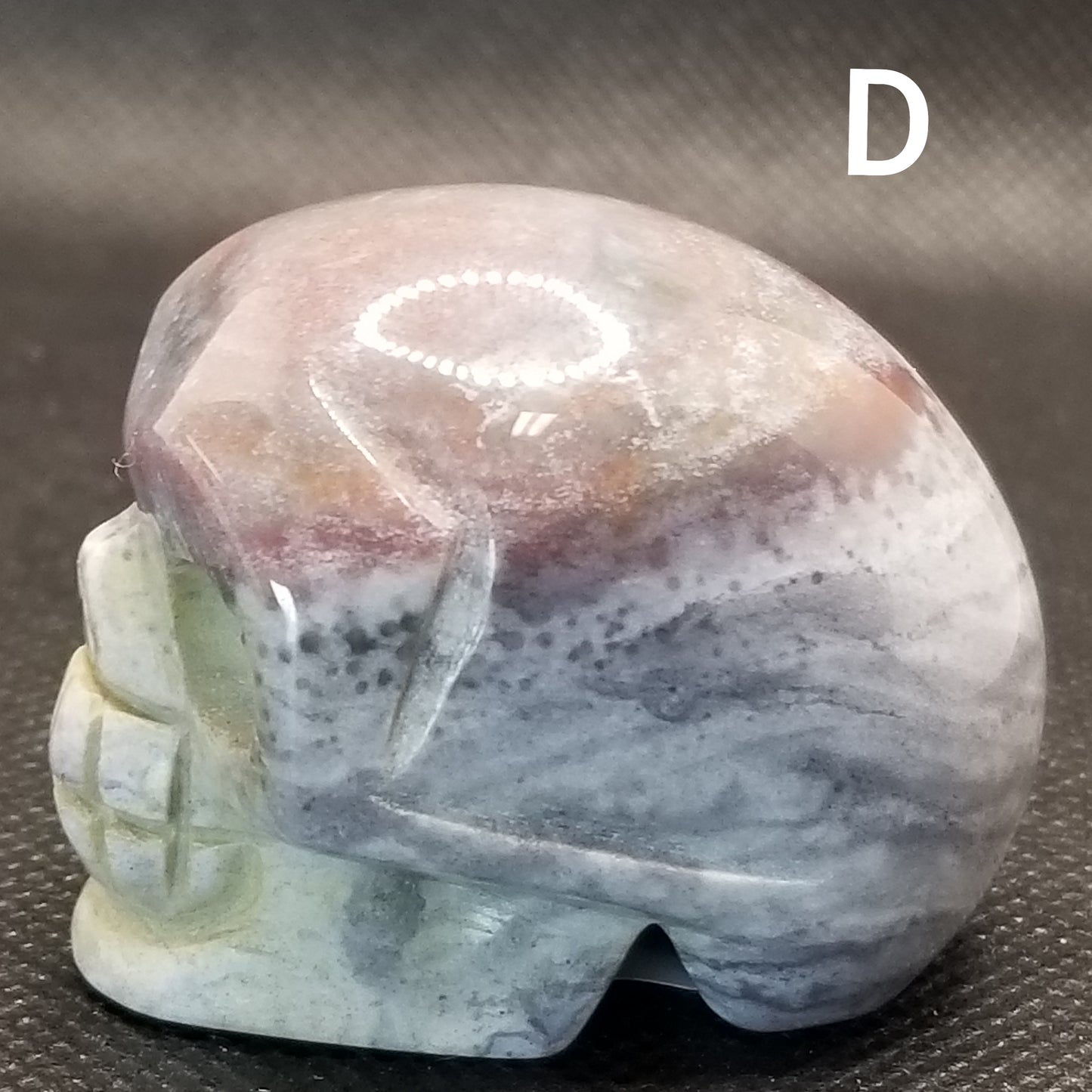 Small Ocean Jasper Skulls