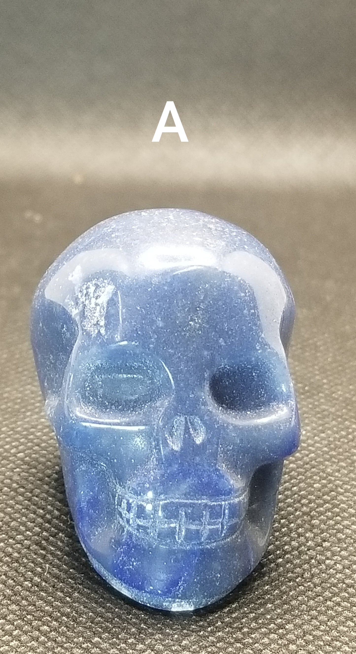 Blue Aventurine Small Skulls