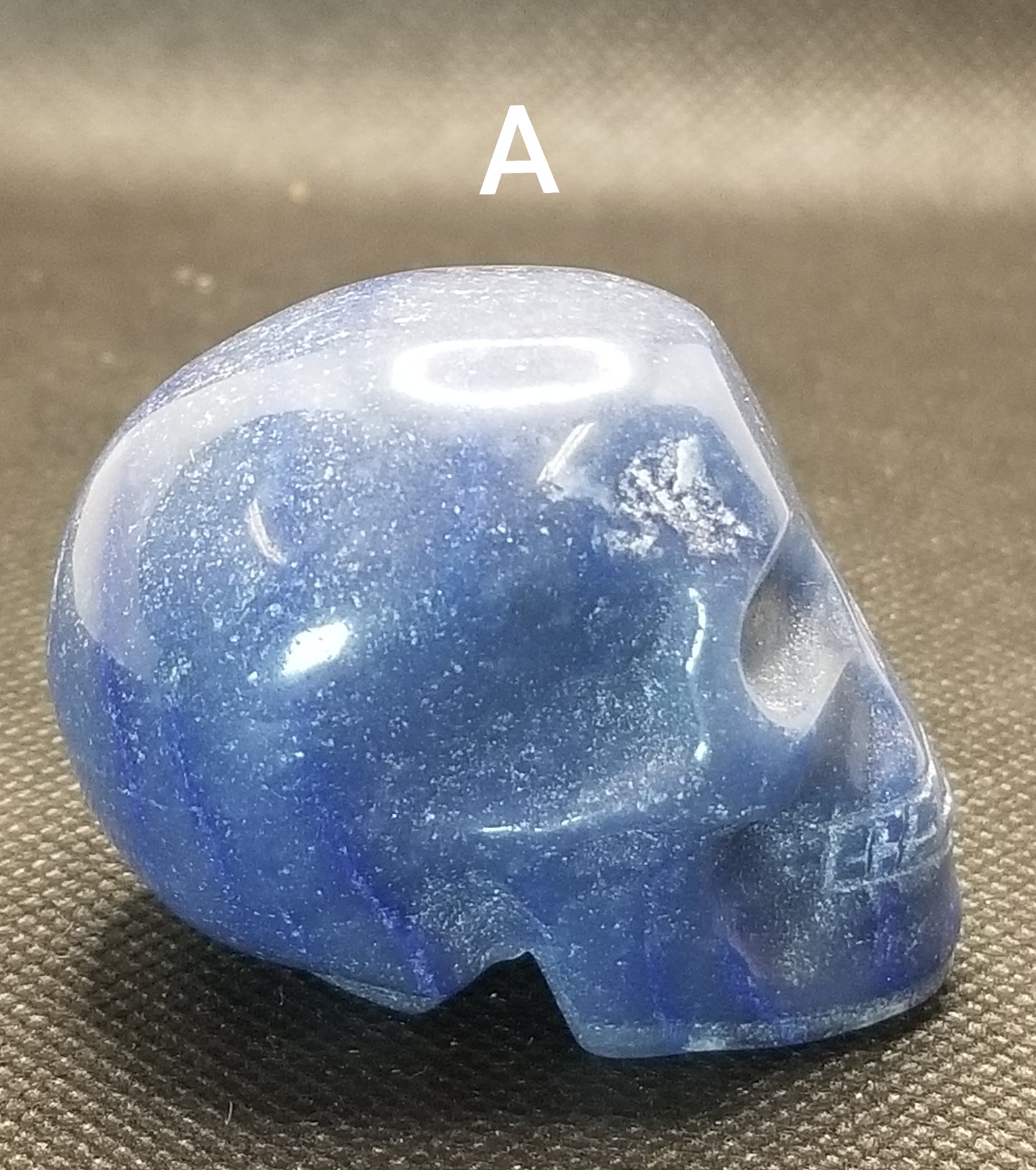 Blue Aventurine Small Skulls