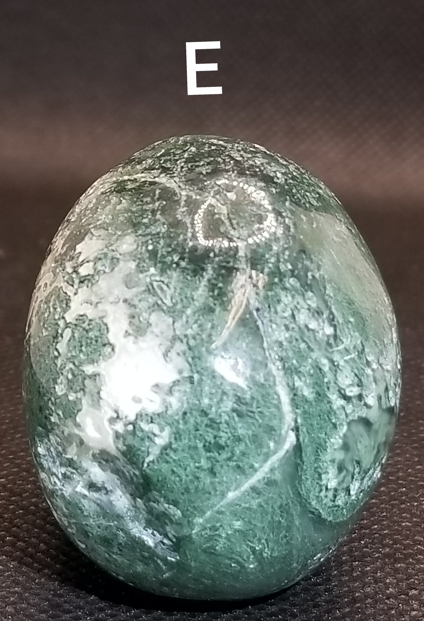 Moss Agate Skulls Small