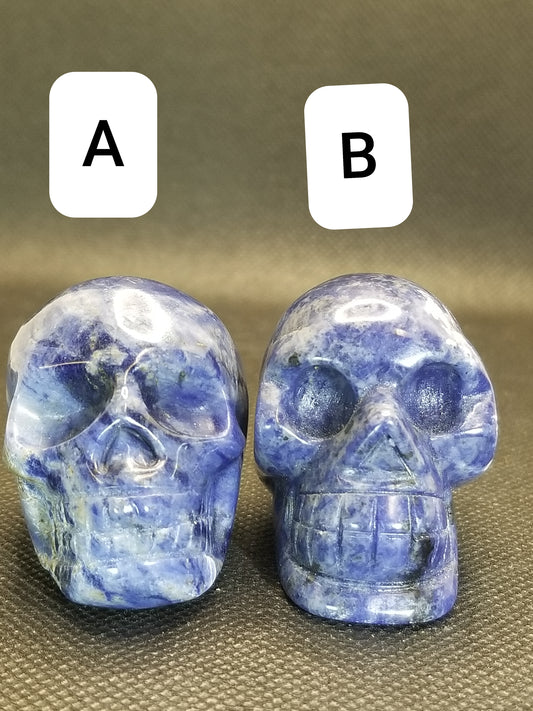 Sodalite Skull Small