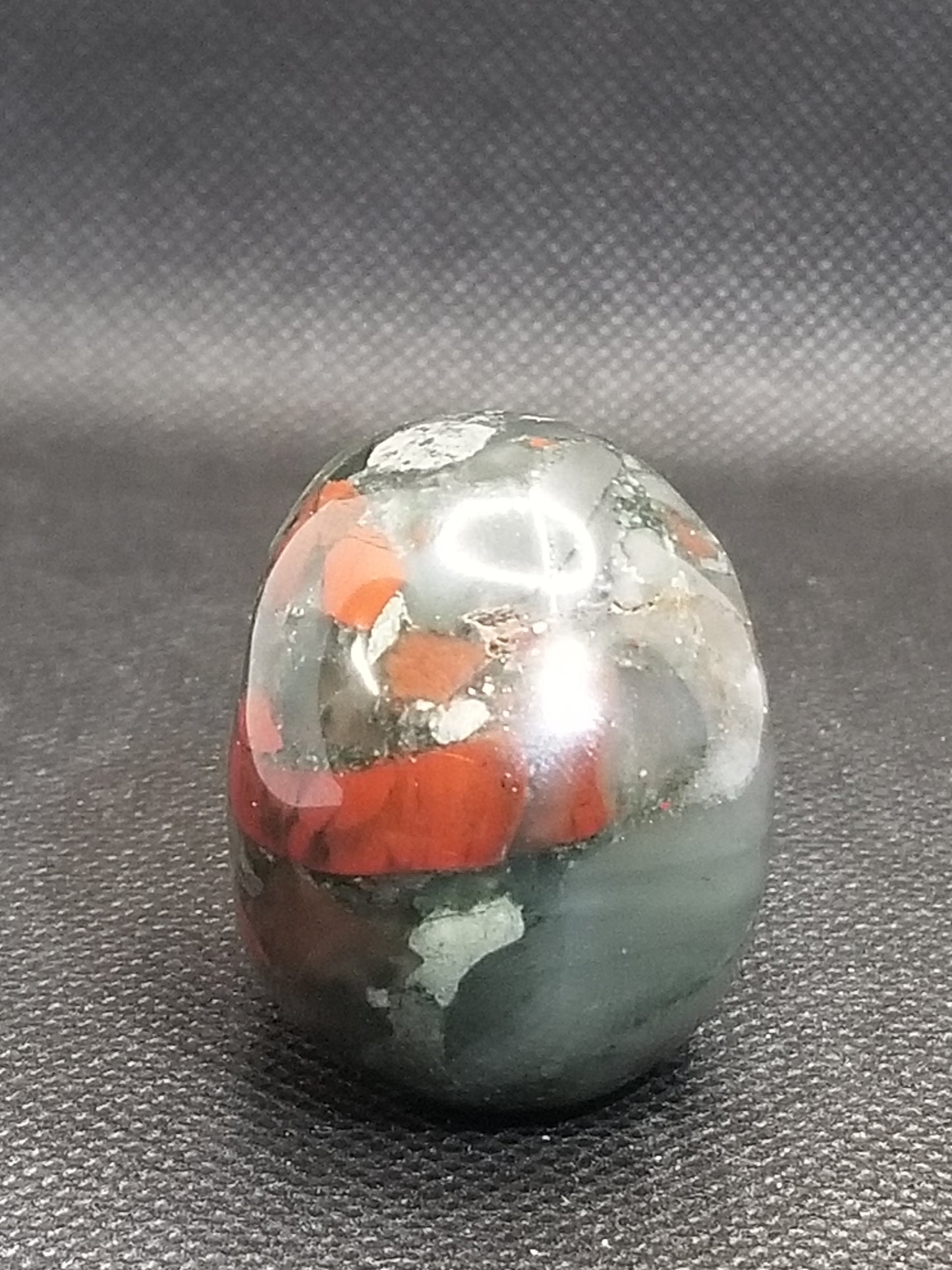African Bloodstone Skull Small