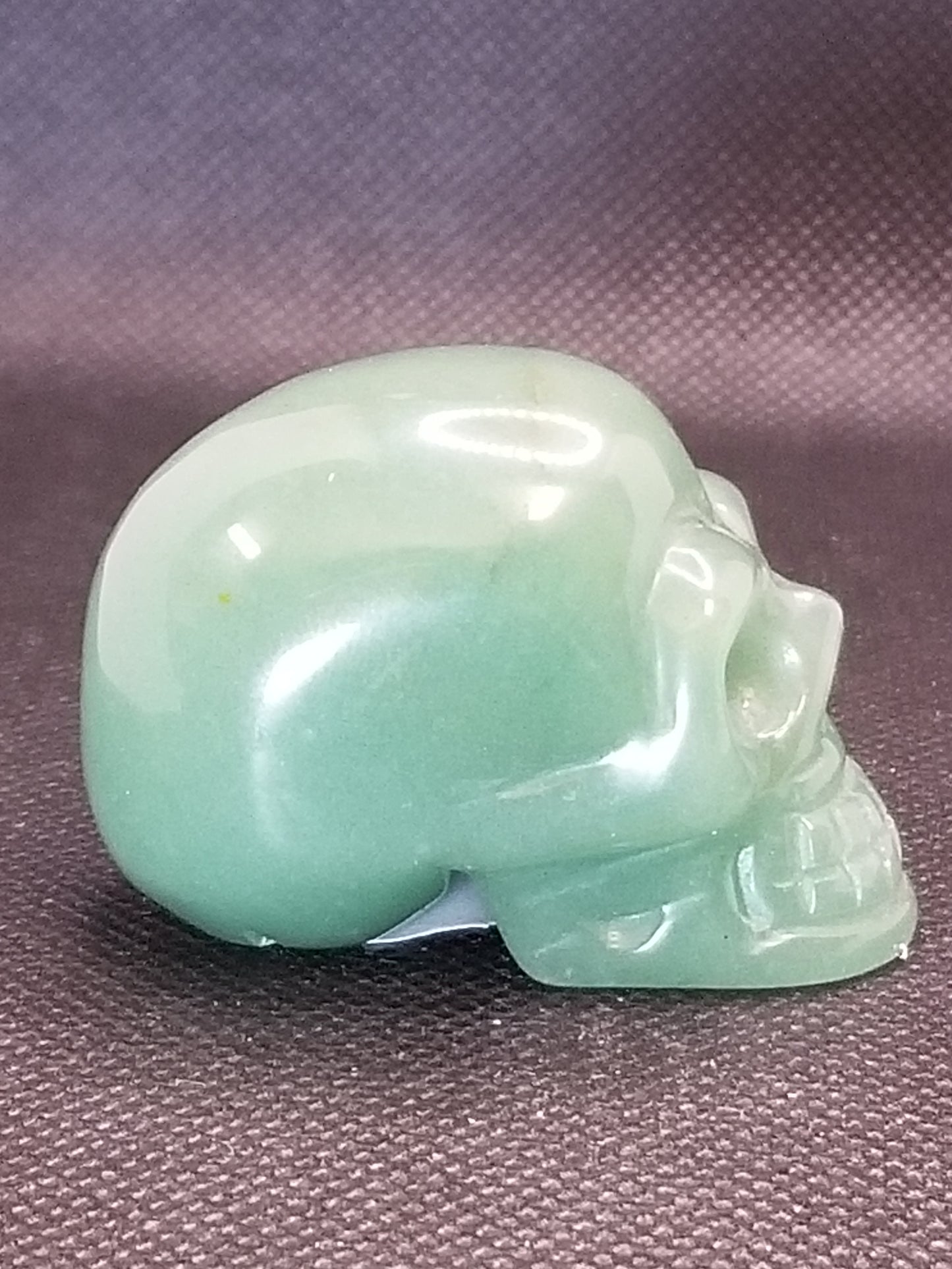 Green Aventurine Skull Small