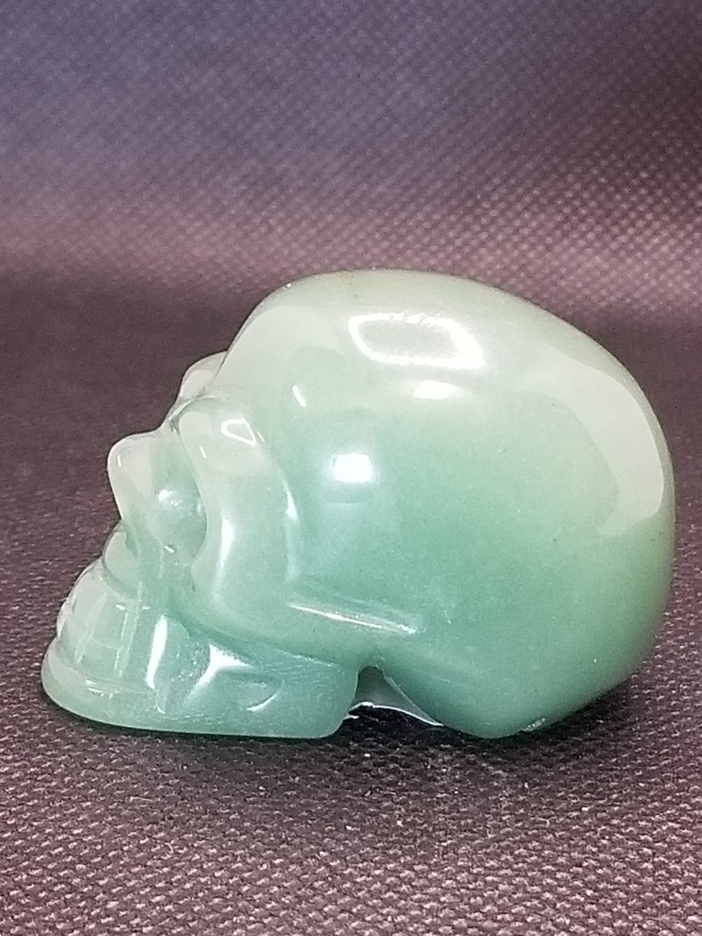 Green Aventurine Skull Small