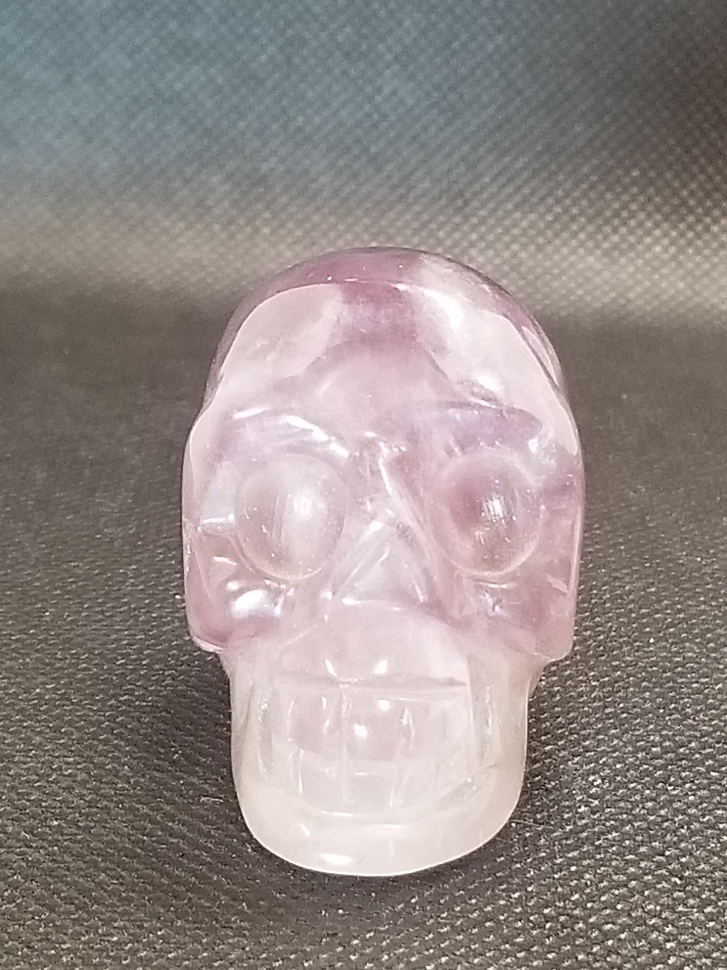Rainbow Fluorite Skull Small