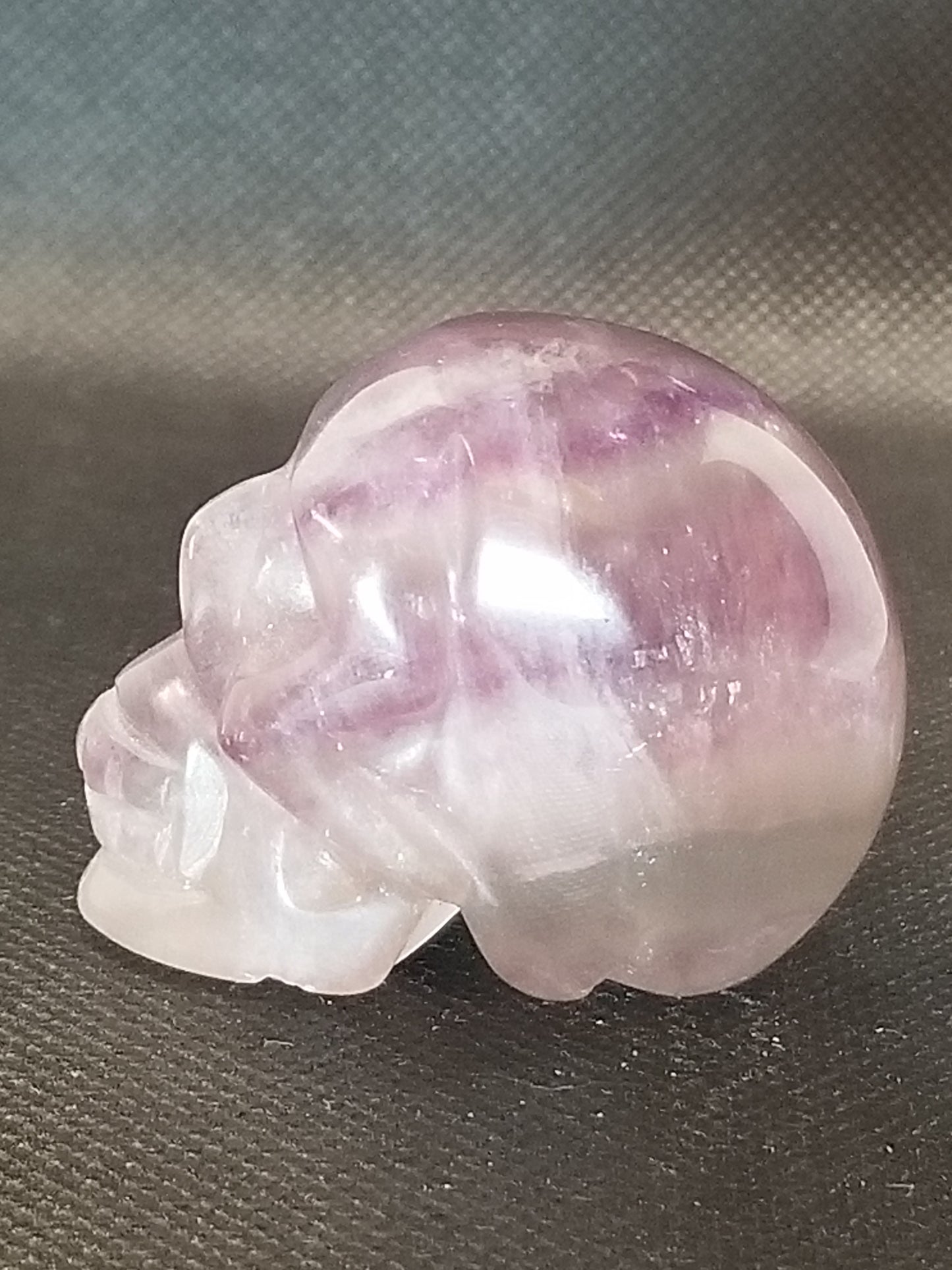 Rainbow Fluorite Skull Small