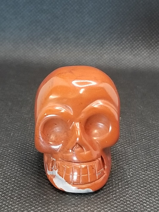 Red Jasper Skull Small