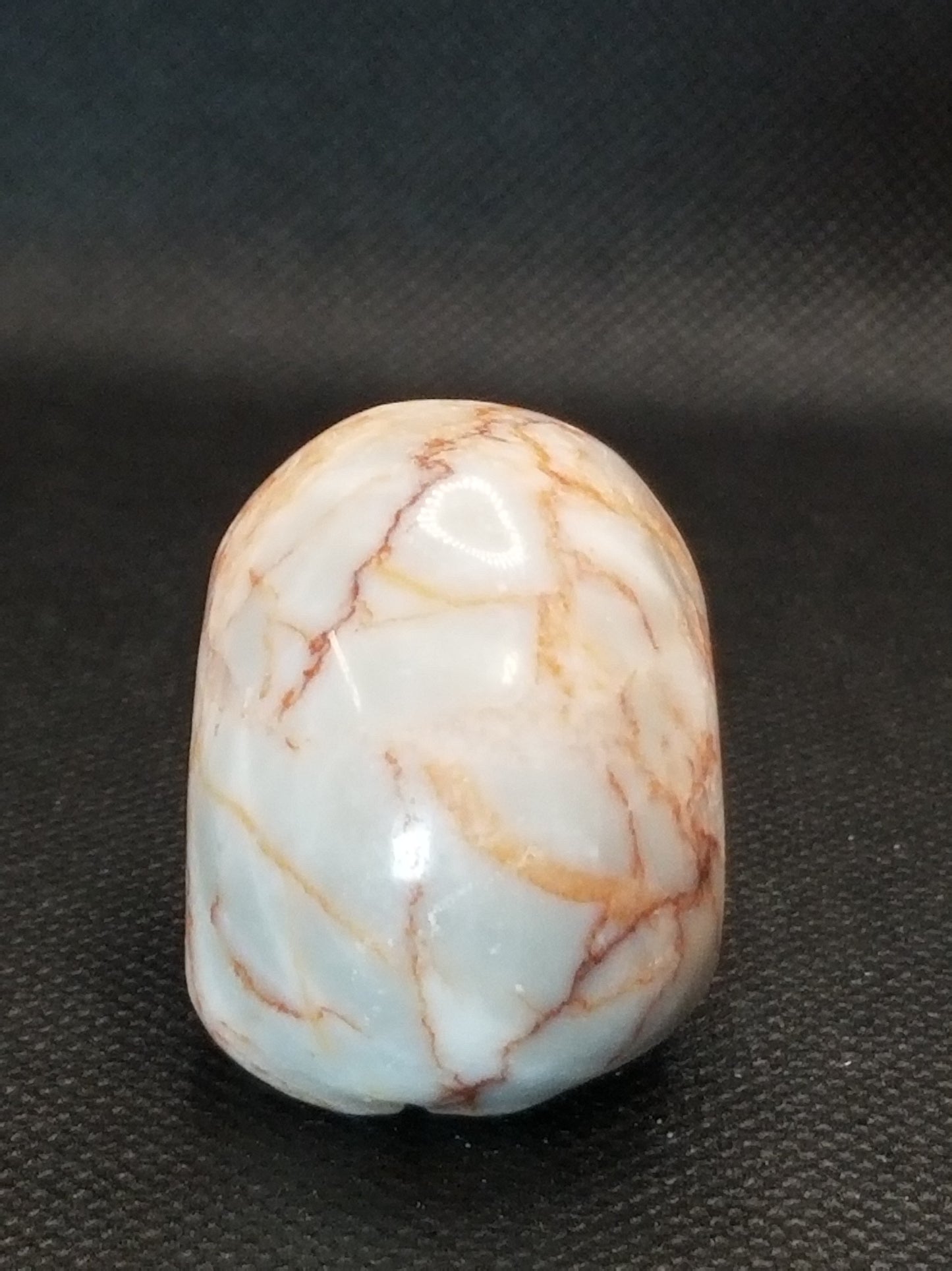 Red Vein Jasper Skull Small