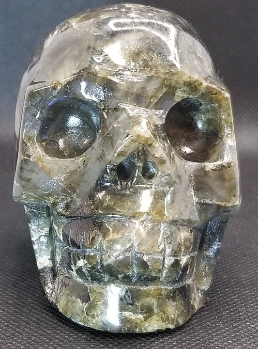 Labradorite Skull (B)