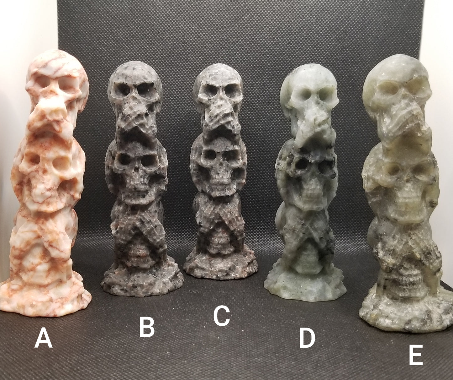 See No Evil, Hear No Evil, Speak No Evil Skull Tower