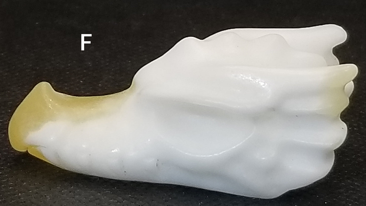 Orange Calcite Dragon Head