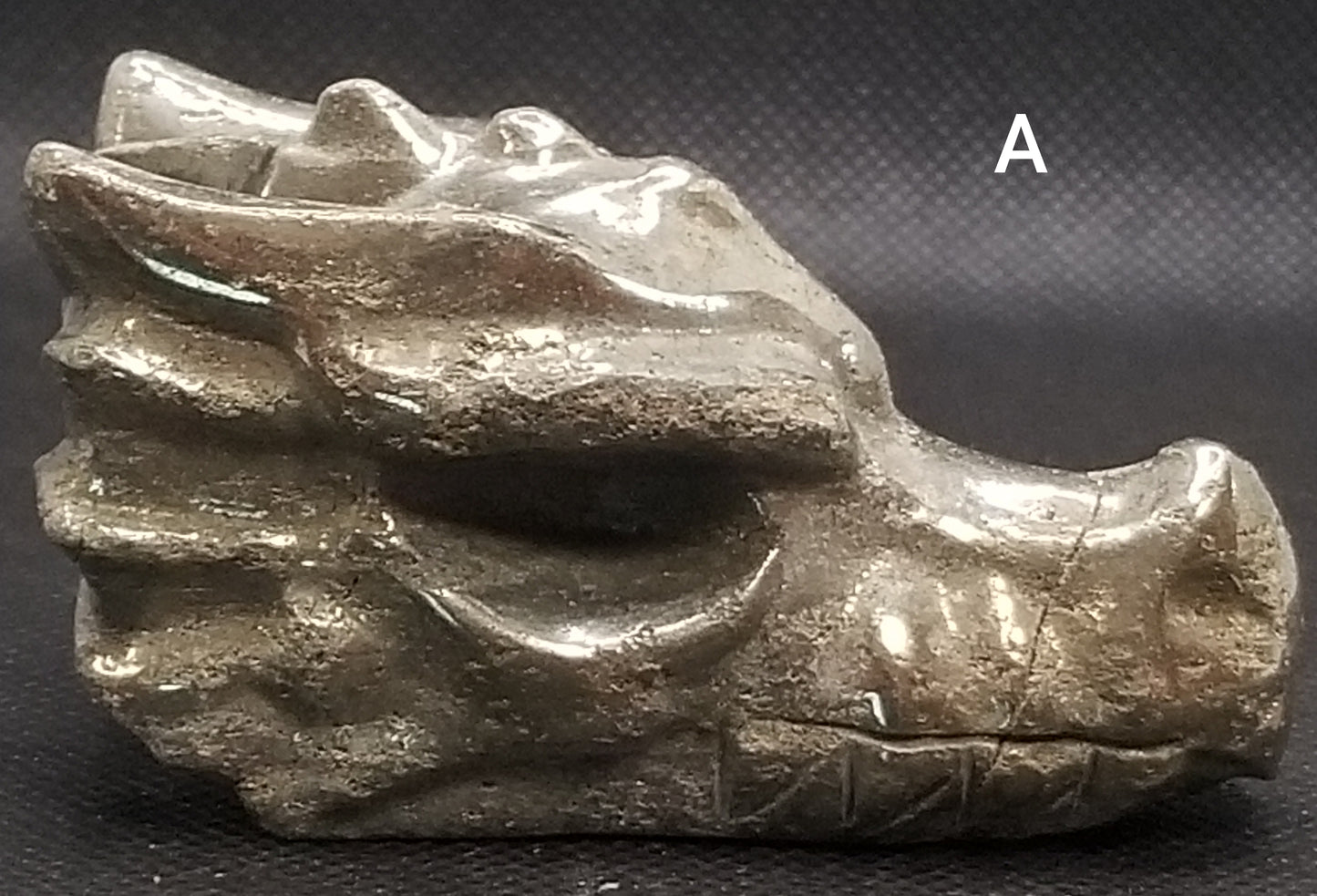 Pyrite Dragon Head