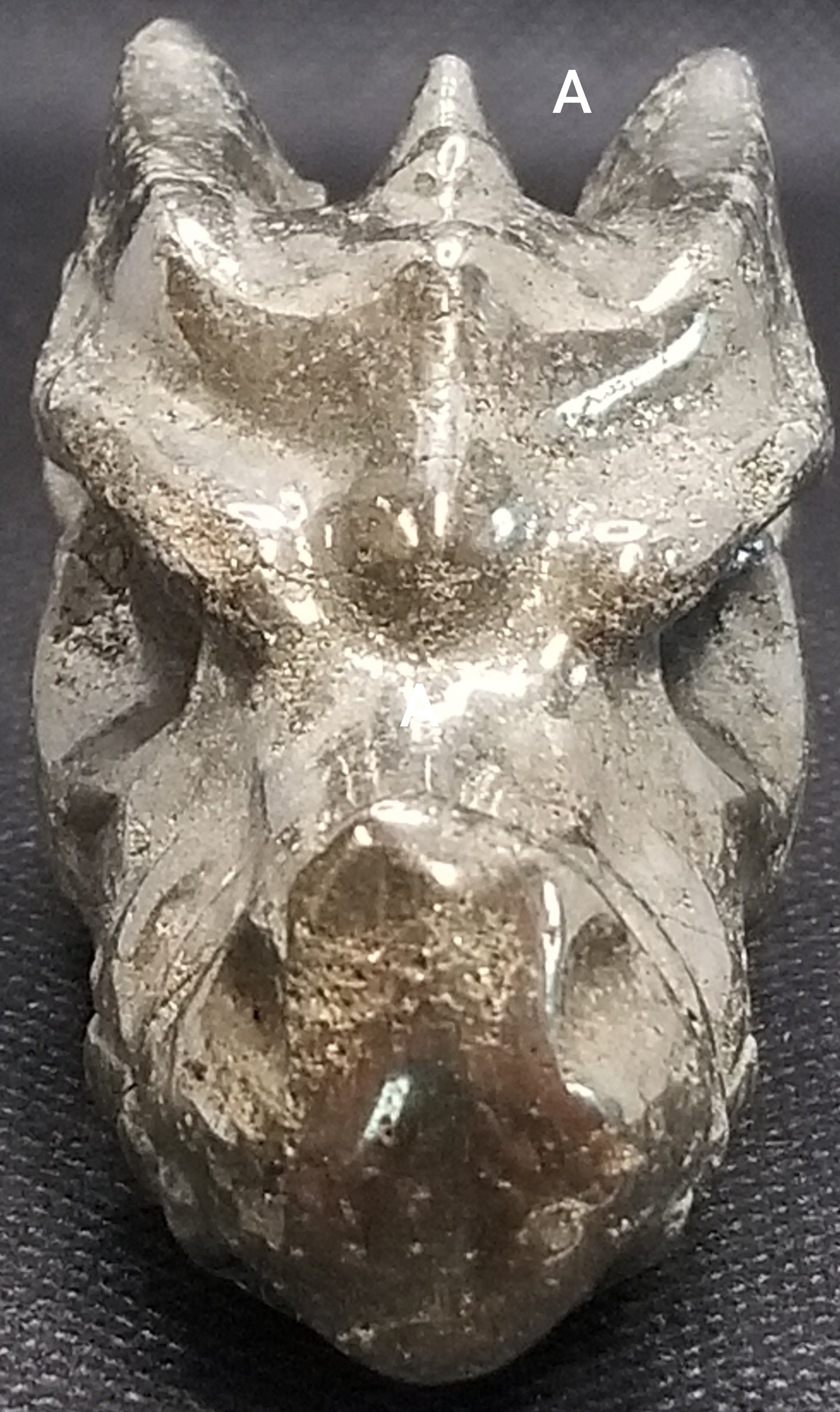 Pyrite Dragon Head