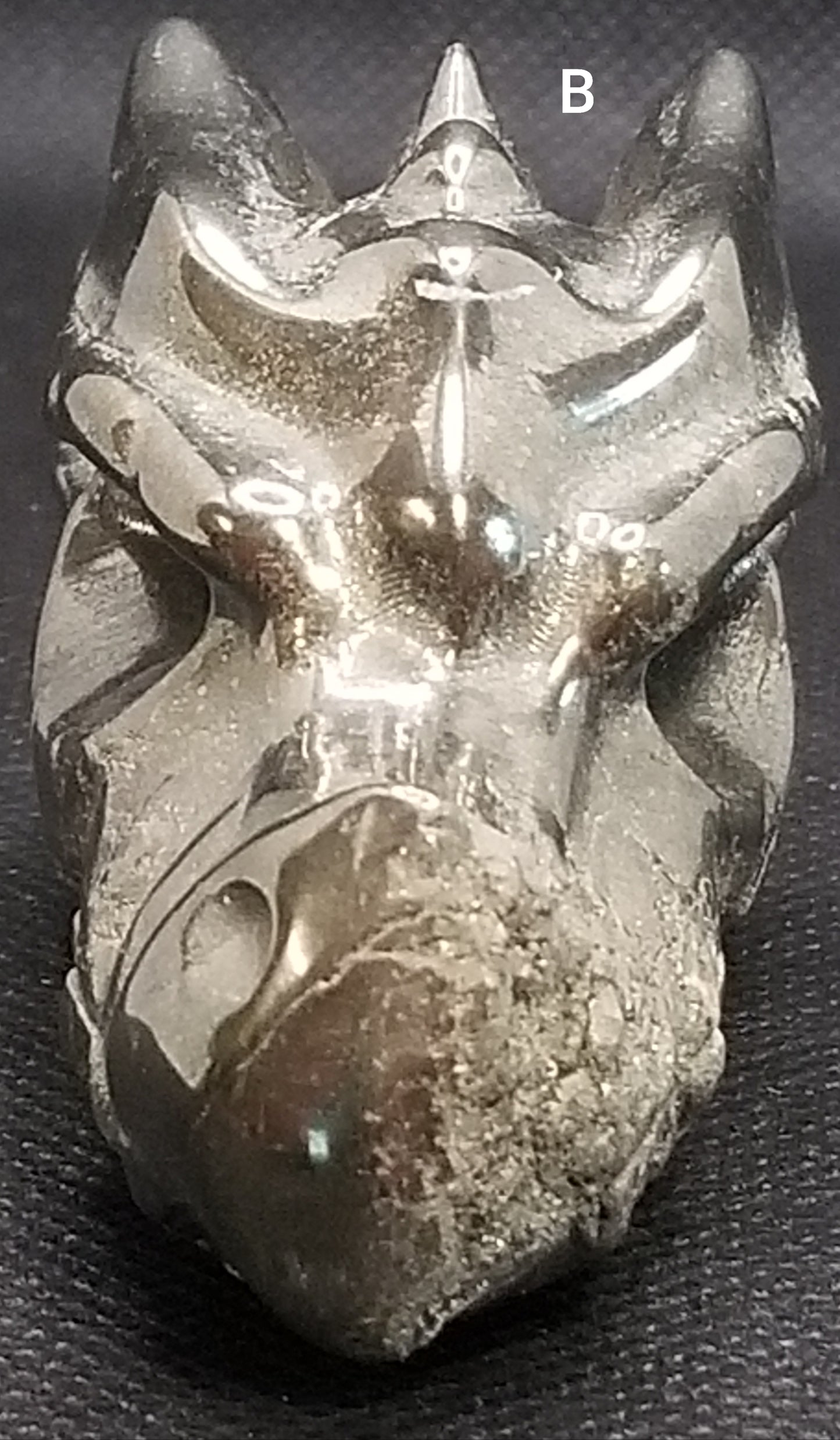 Pyrite Dragon Head