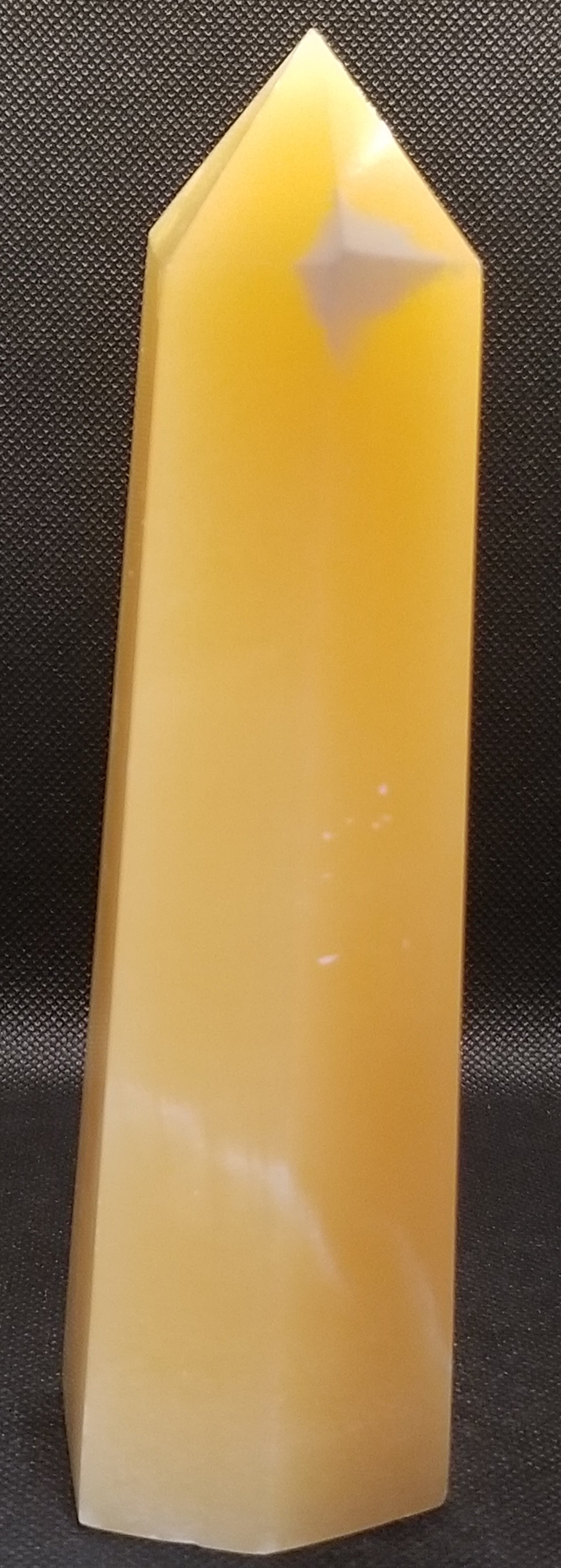 Orange Calcite Tower