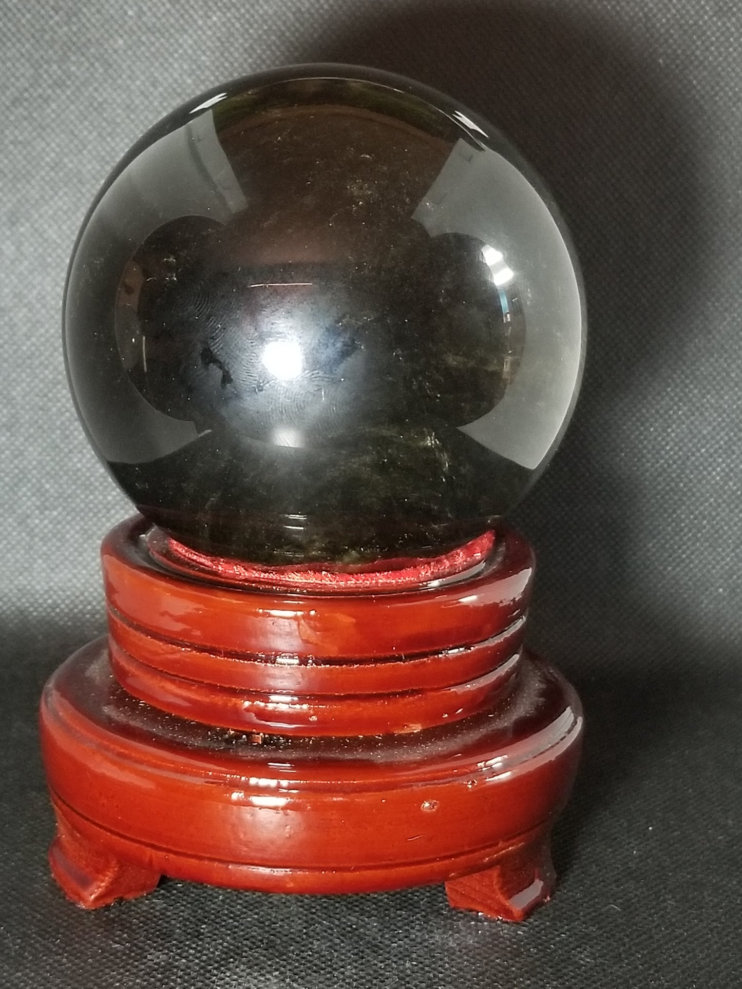 Golden Sheen Obsidian Sphere (A)