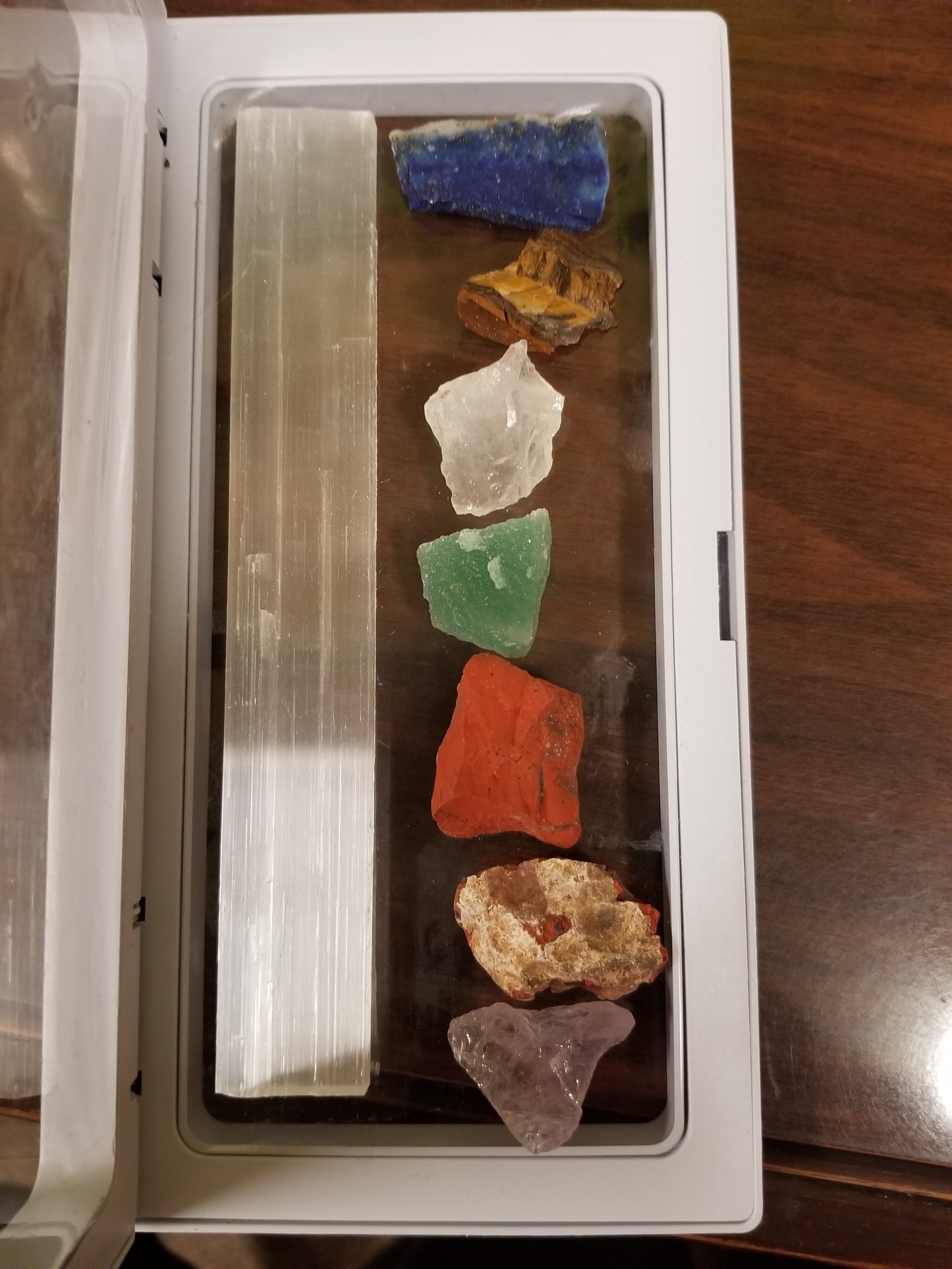 Chakra Selenite Set