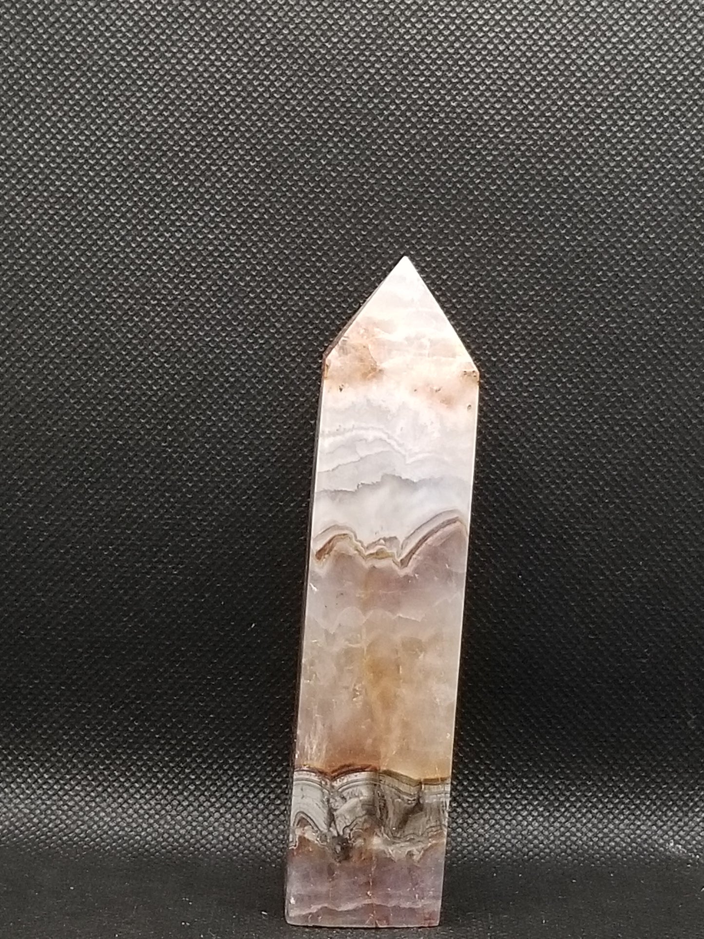 Amethyst with Agate Tower (B)