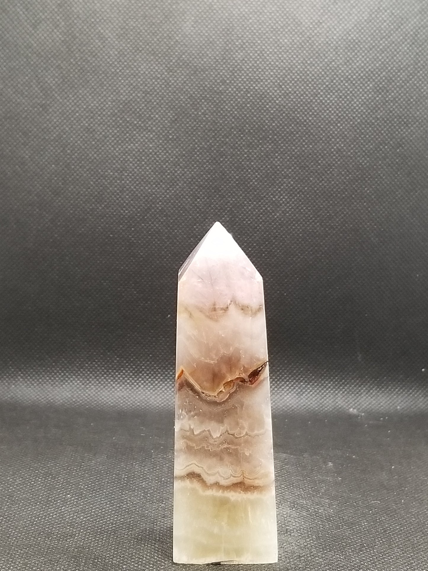 Amethyst with Agate Tower (D)