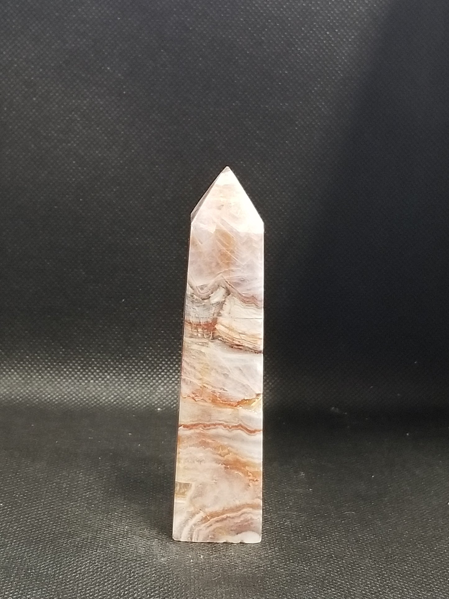 Amethyst with Agate Tower (F)