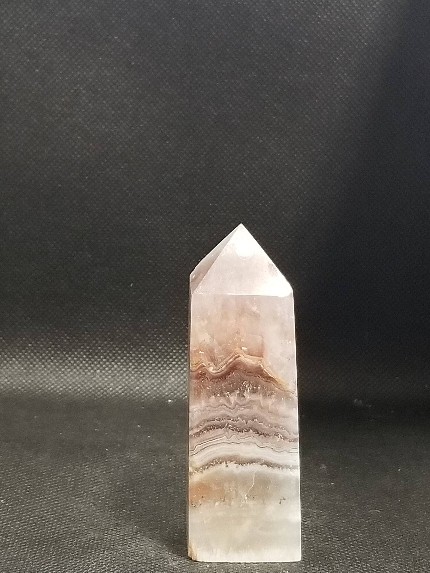 Amethyst with Agate Tower (G)