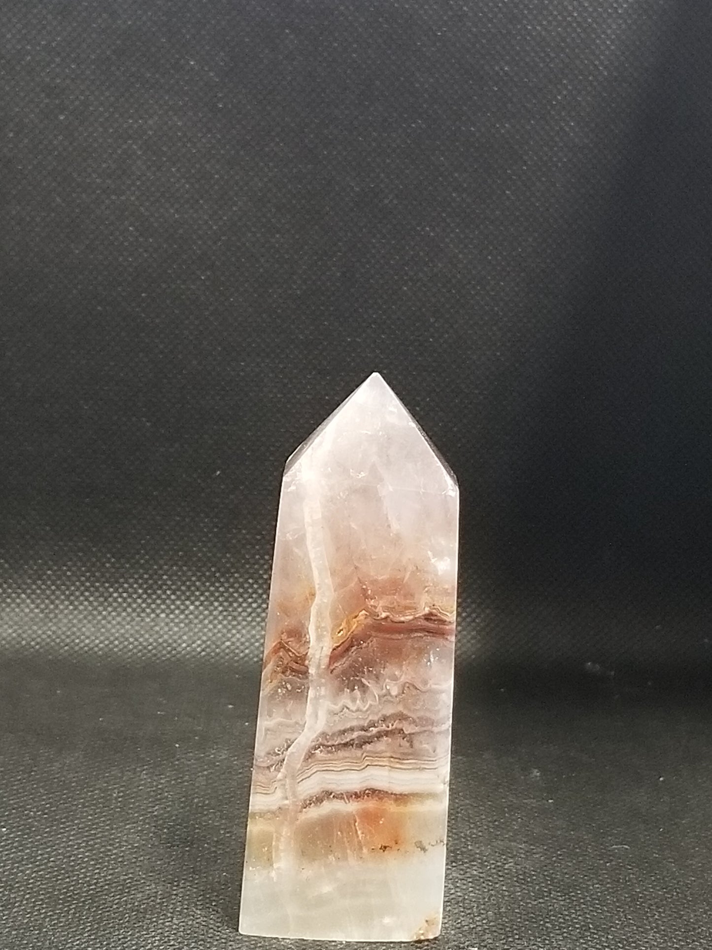 Amethyst with Agate Tower (G)