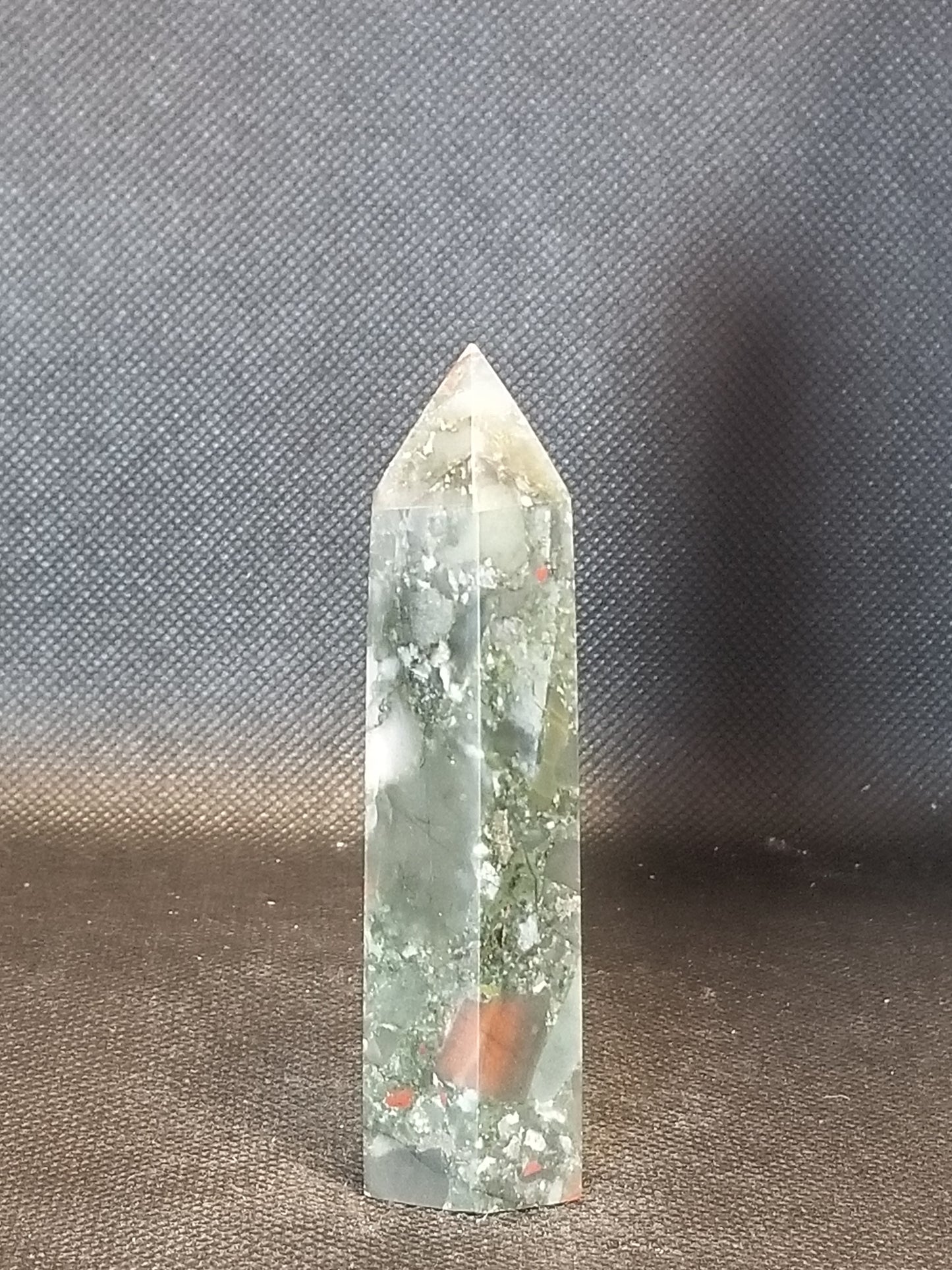 African Bloodstone Tower (A)