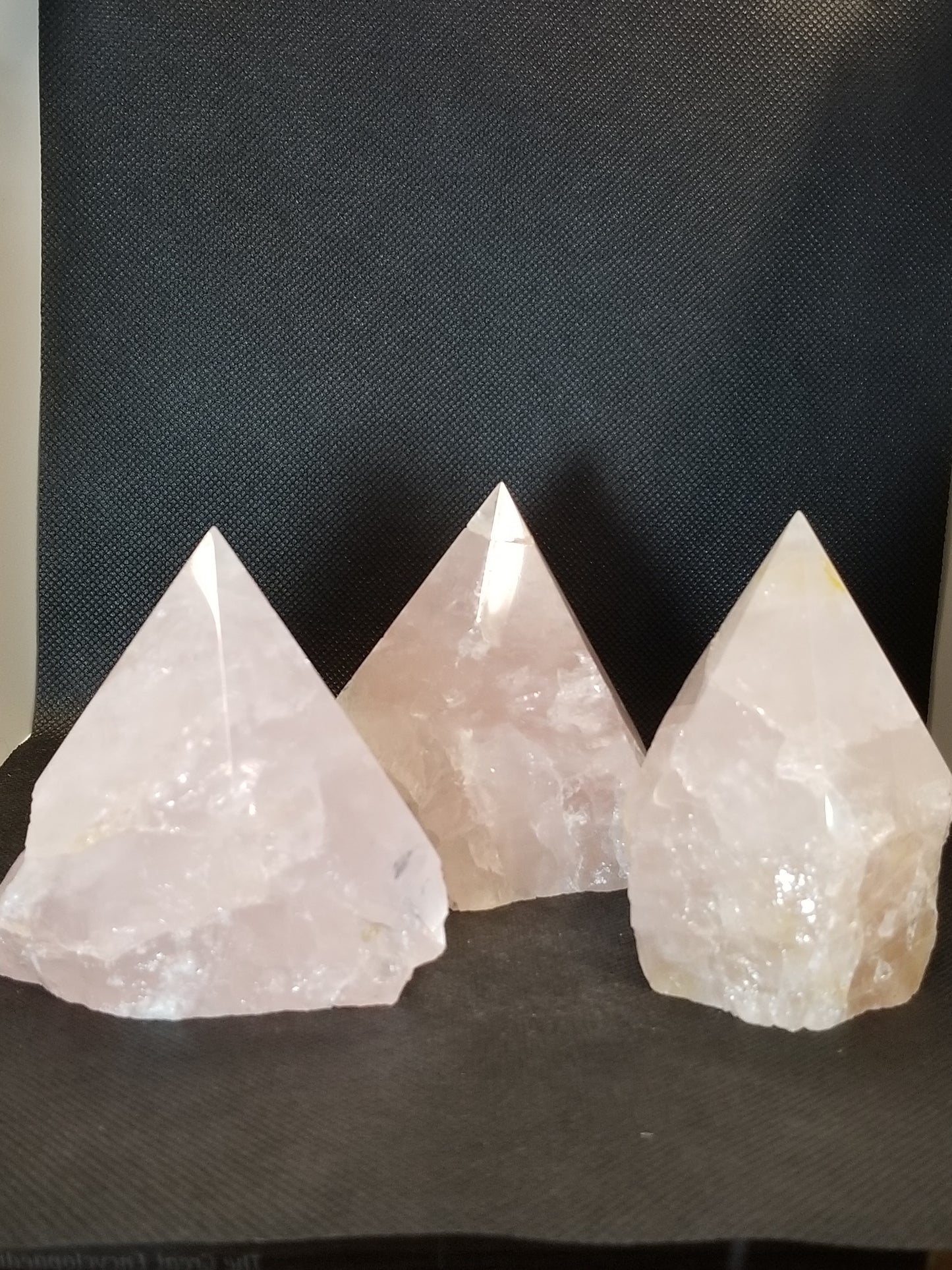 Rose Quartz Rough Stone Points